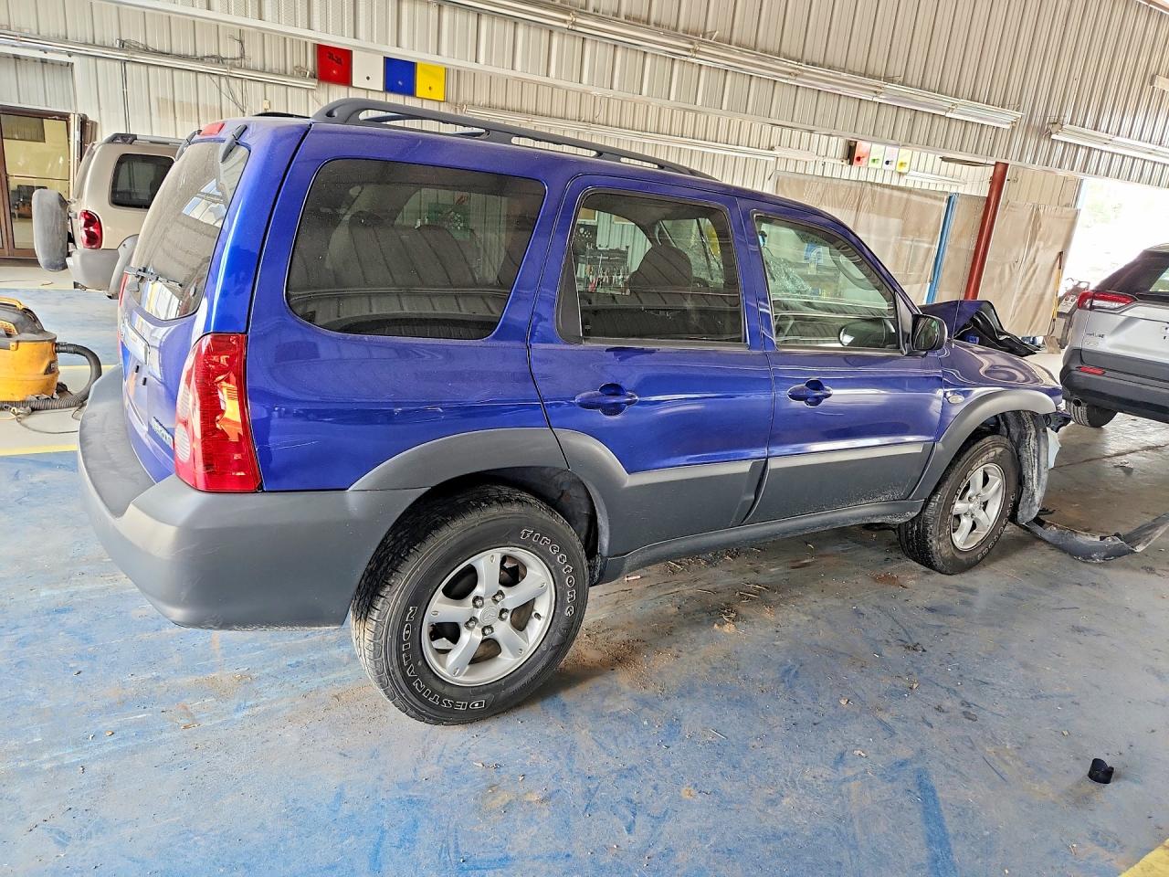 2006 Mazda Tribute I Blue vin: 4F2YZ92Z56KM26238