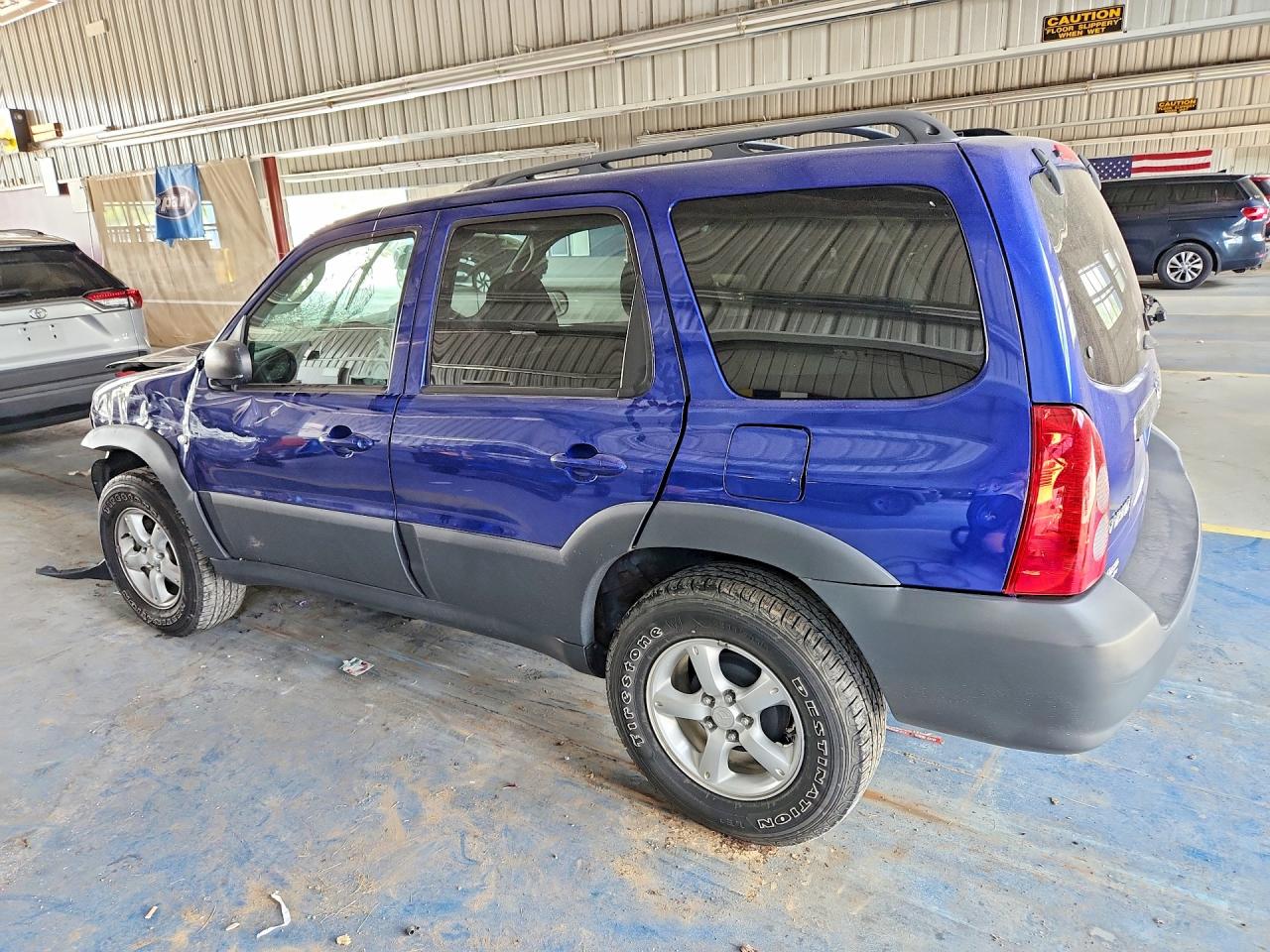 2006 Mazda Tribute I Blue vin: 4F2YZ92Z56KM26238