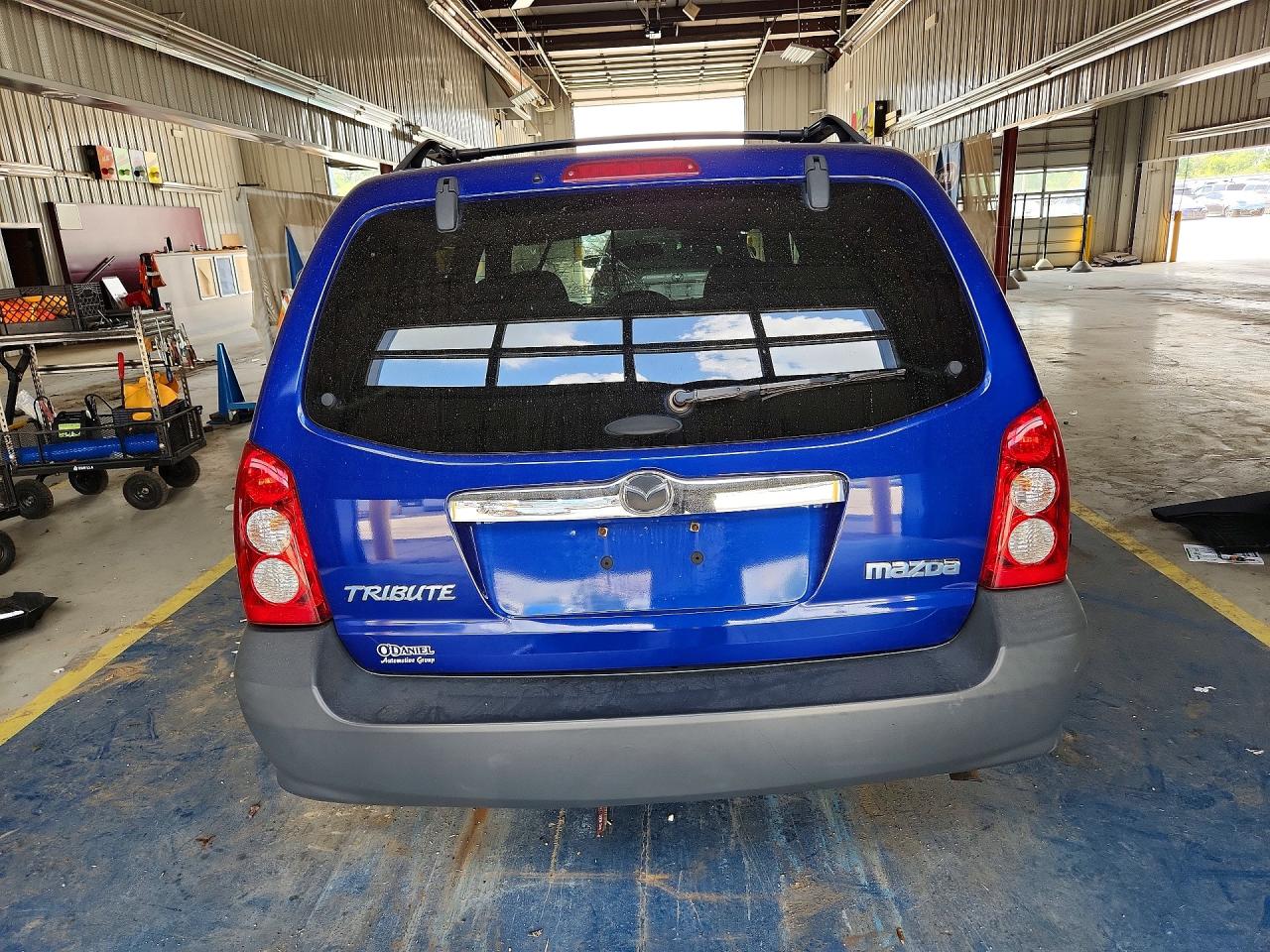 2006 Mazda Tribute I Blue vin: 4F2YZ92Z56KM26238