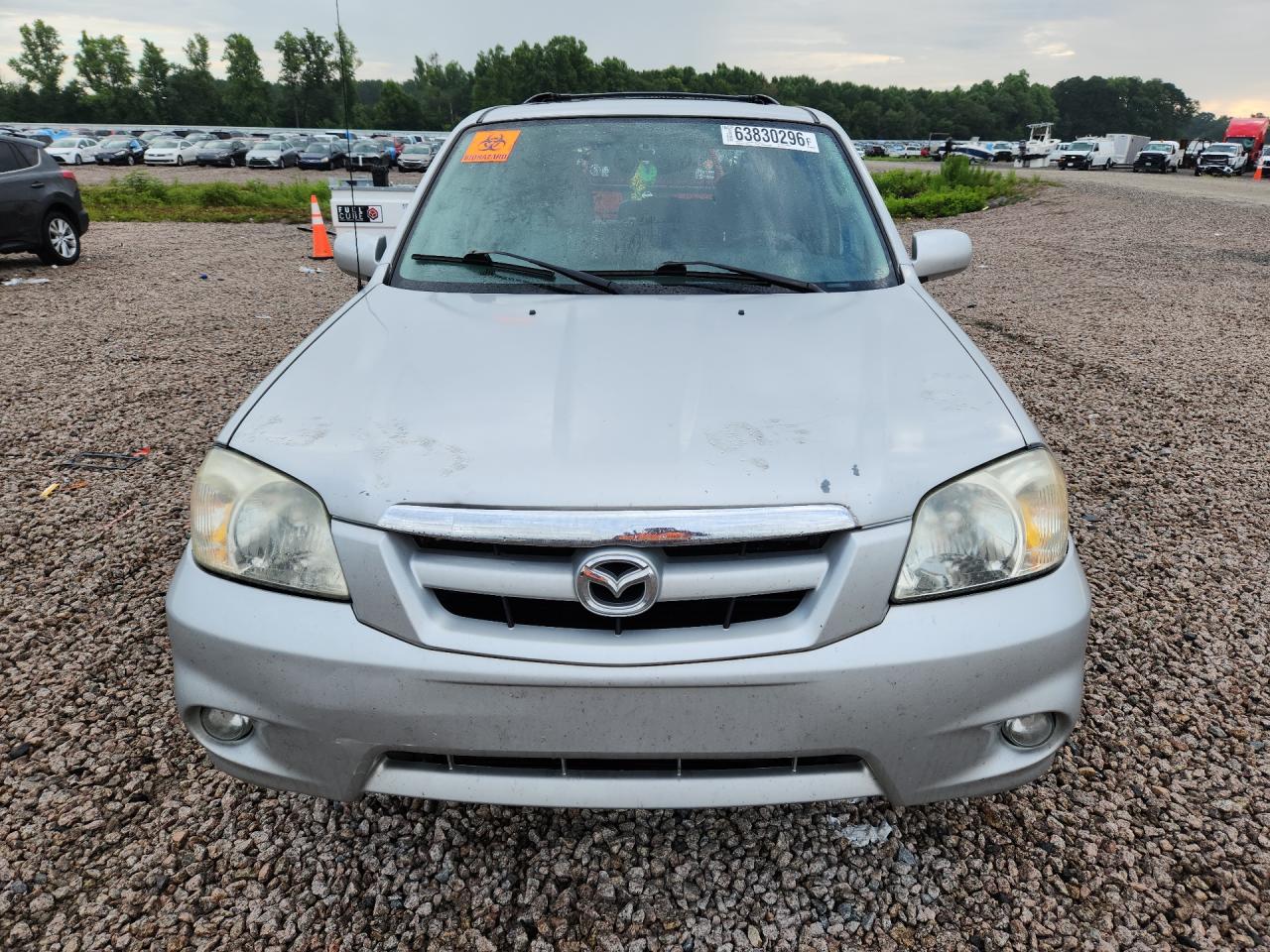 2005 Mazda Tribute S Серебряный vin: 4F2YZ94115KM17204