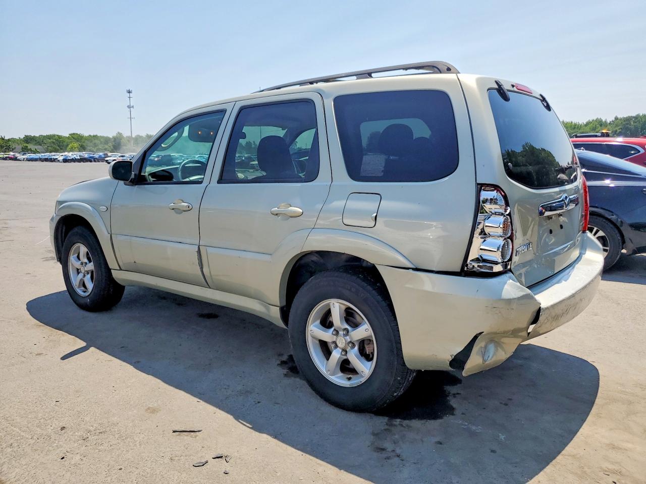 2006 Mazda Tribute S Beige vin: 4F2YZ94116KM11436
