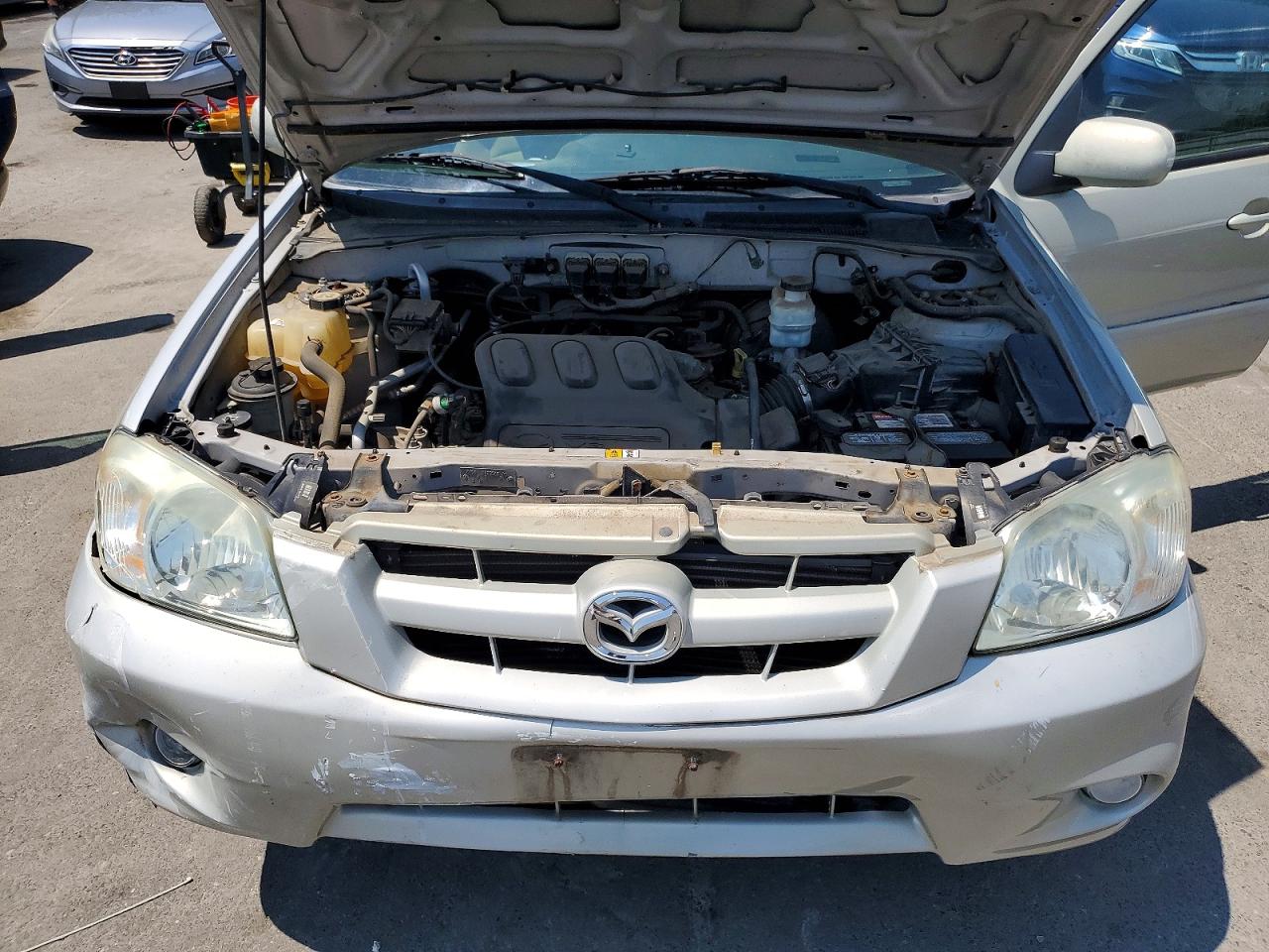 2006 Mazda Tribute S Beige vin: 4F2YZ94116KM11436
