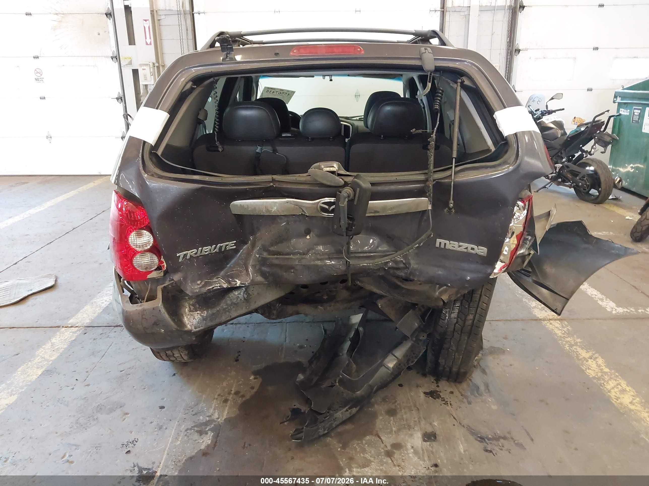 2006 Mazda Tribute S Gray vin: 4F2YZ94136KM16444