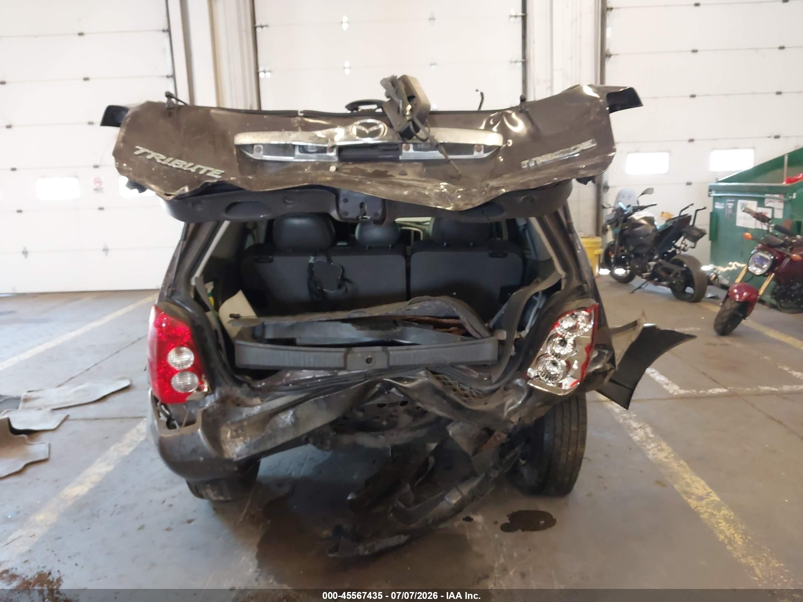 2006 Mazda Tribute S Gray vin: 4F2YZ94136KM16444