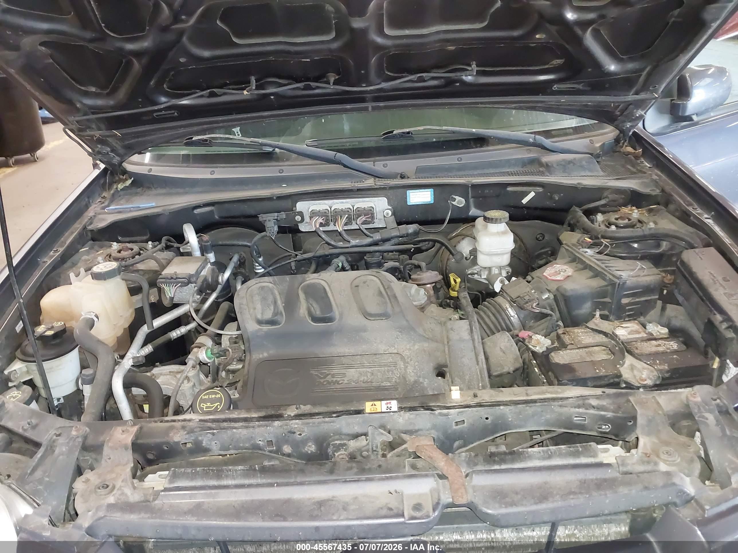 2006 Mazda Tribute S Gray vin: 4F2YZ94136KM16444