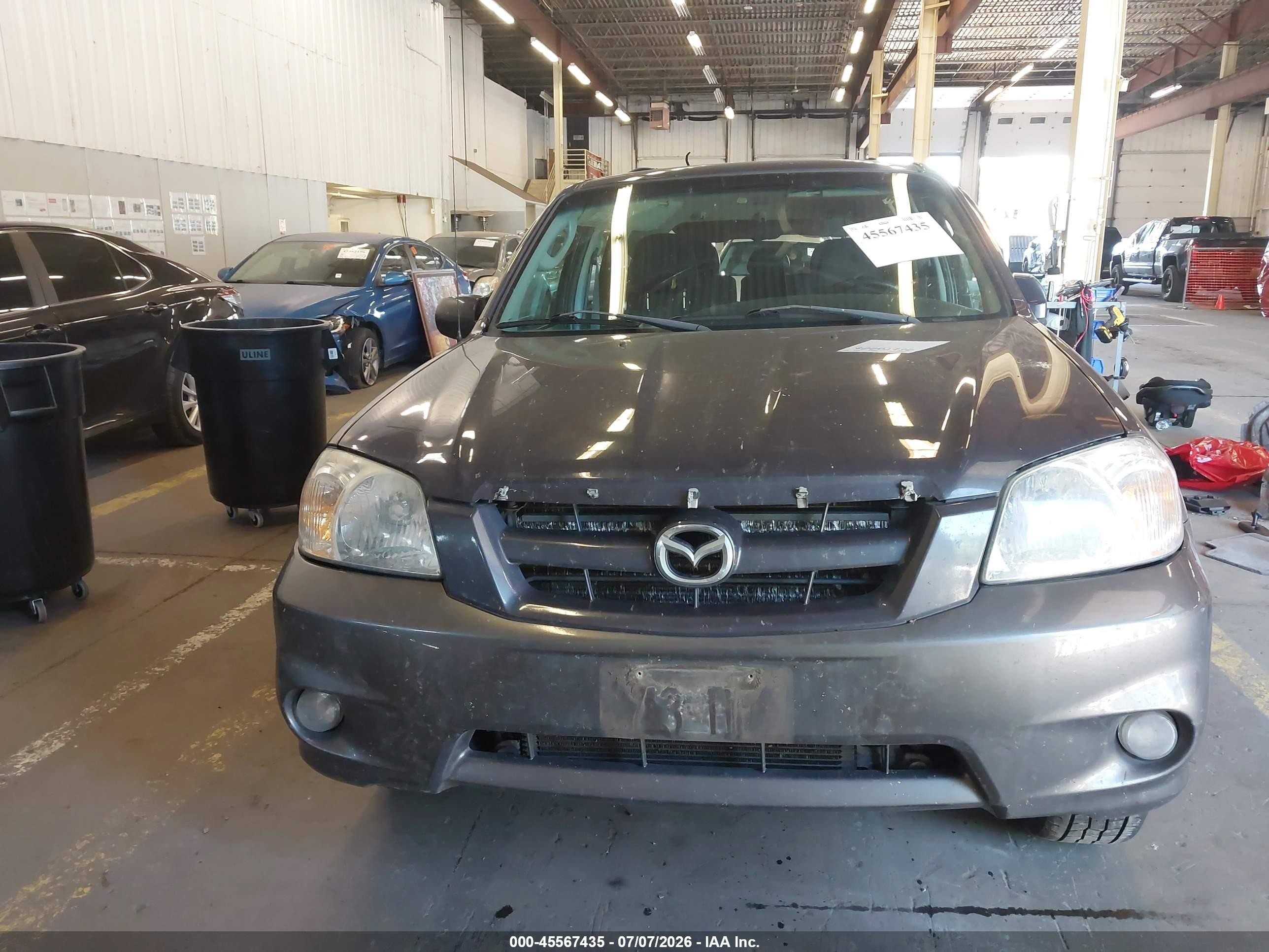 2006 Mazda Tribute S Gray vin: 4F2YZ94136KM16444