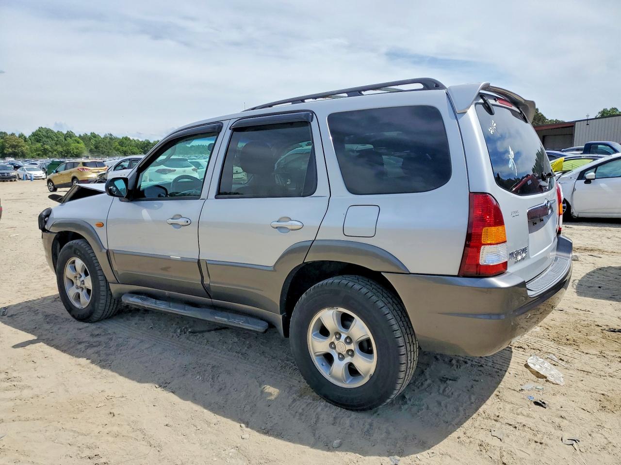 2003 Mazda Tribute Lx Silver vin: 4F2YZ94143KM11202
