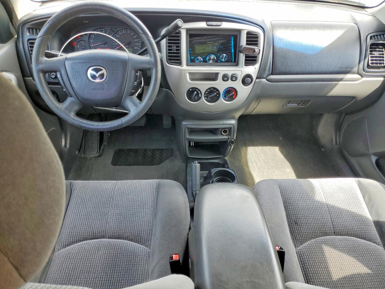 2003 Mazda Tribute Lx Silver vin: 4F2YZ94143KM11202