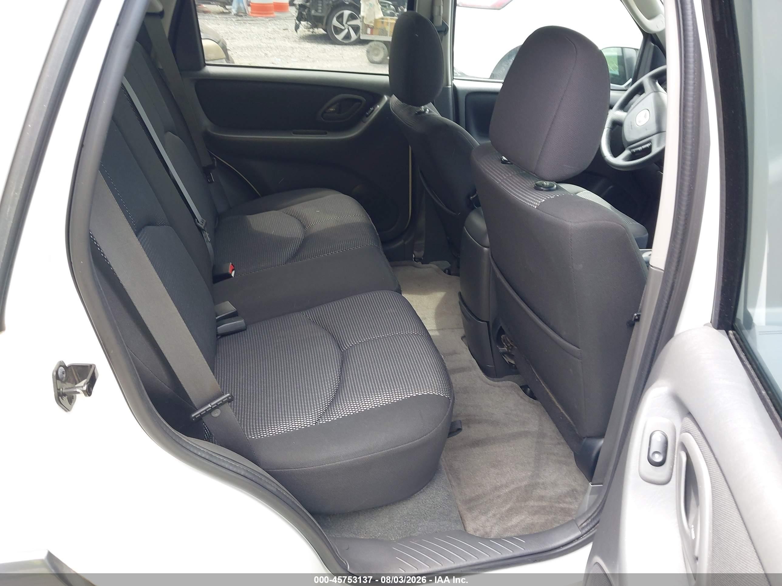 2006 Mazda Tribute S White vin: 4F2YZ94146KM13536