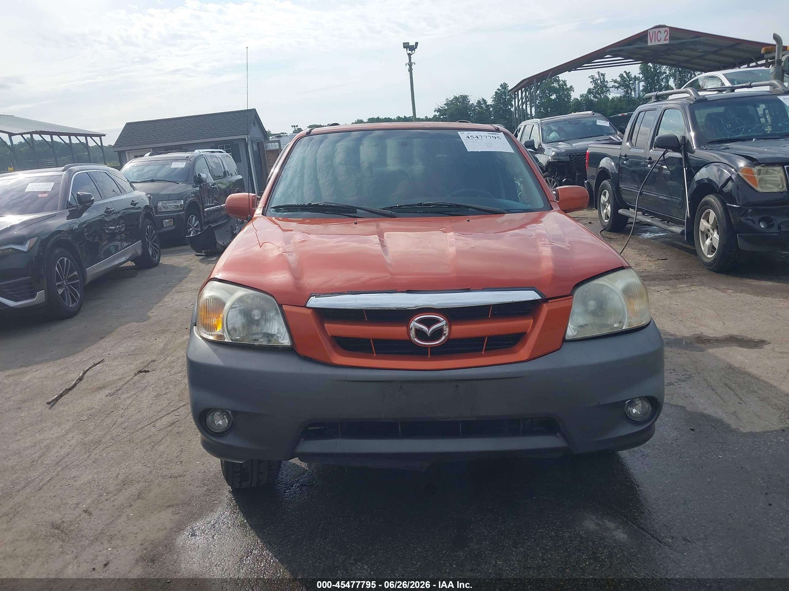 2005 Mazda Tribute S Orange vin: 4F2YZ94155KM34877
