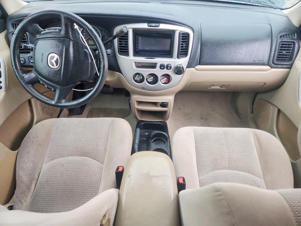 2004 Mazda Tribute Lx Черный vin: 4F2YZ94174KM02589