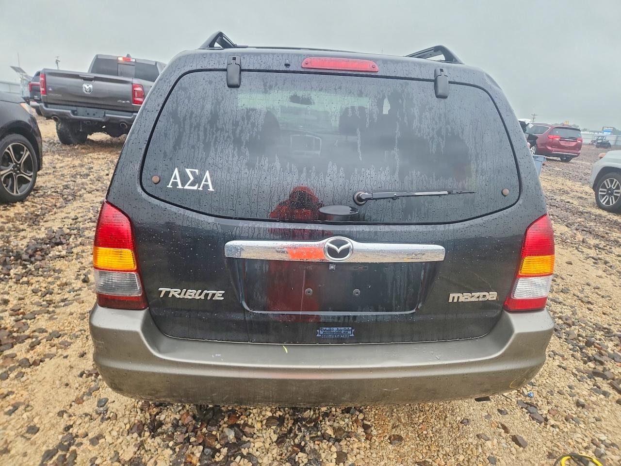 2004 Mazda Tribute Lx Черный vin: 4F2YZ94174KM02589