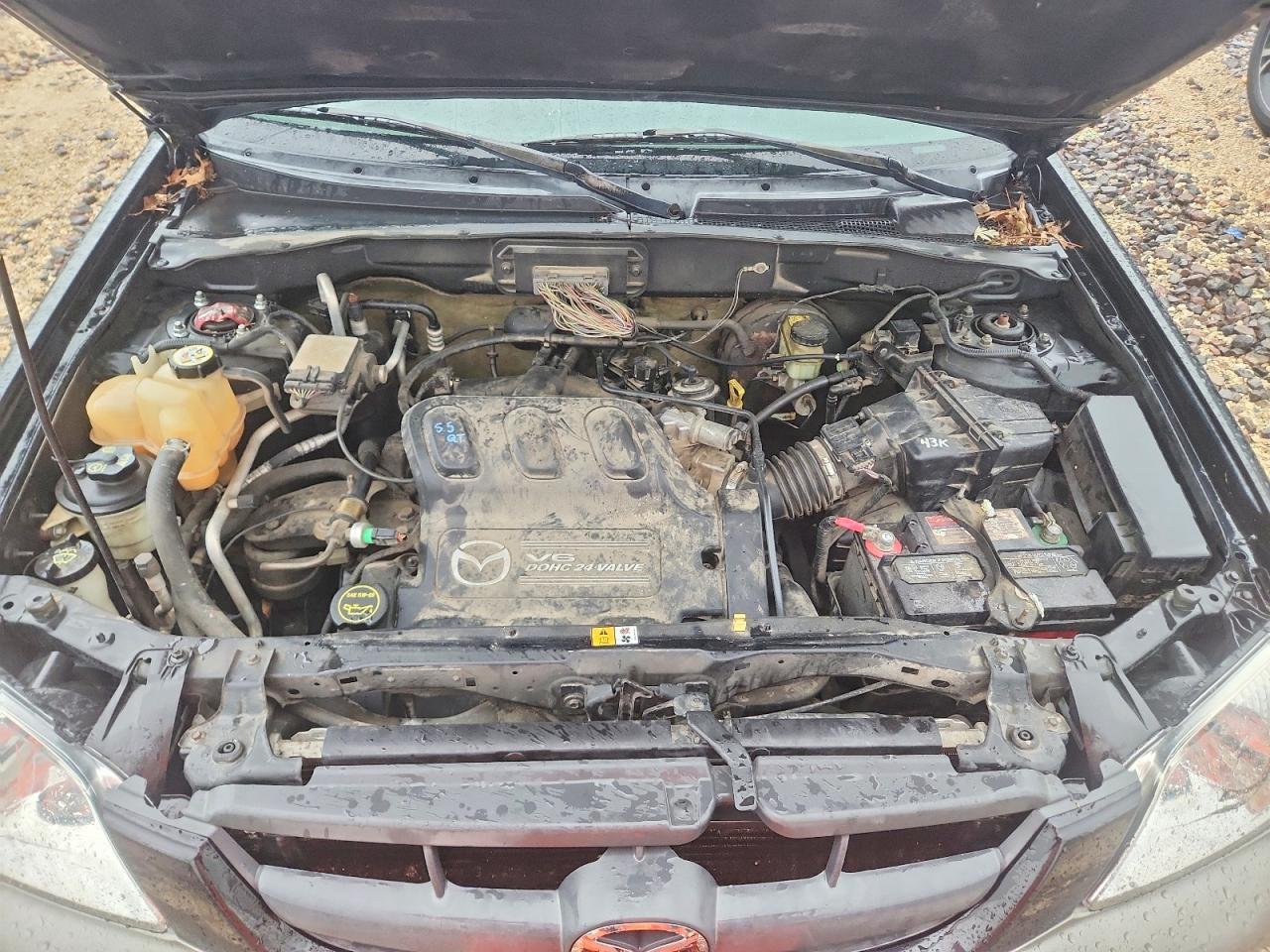 2004 Mazda Tribute Lx Черный vin: 4F2YZ94174KM02589