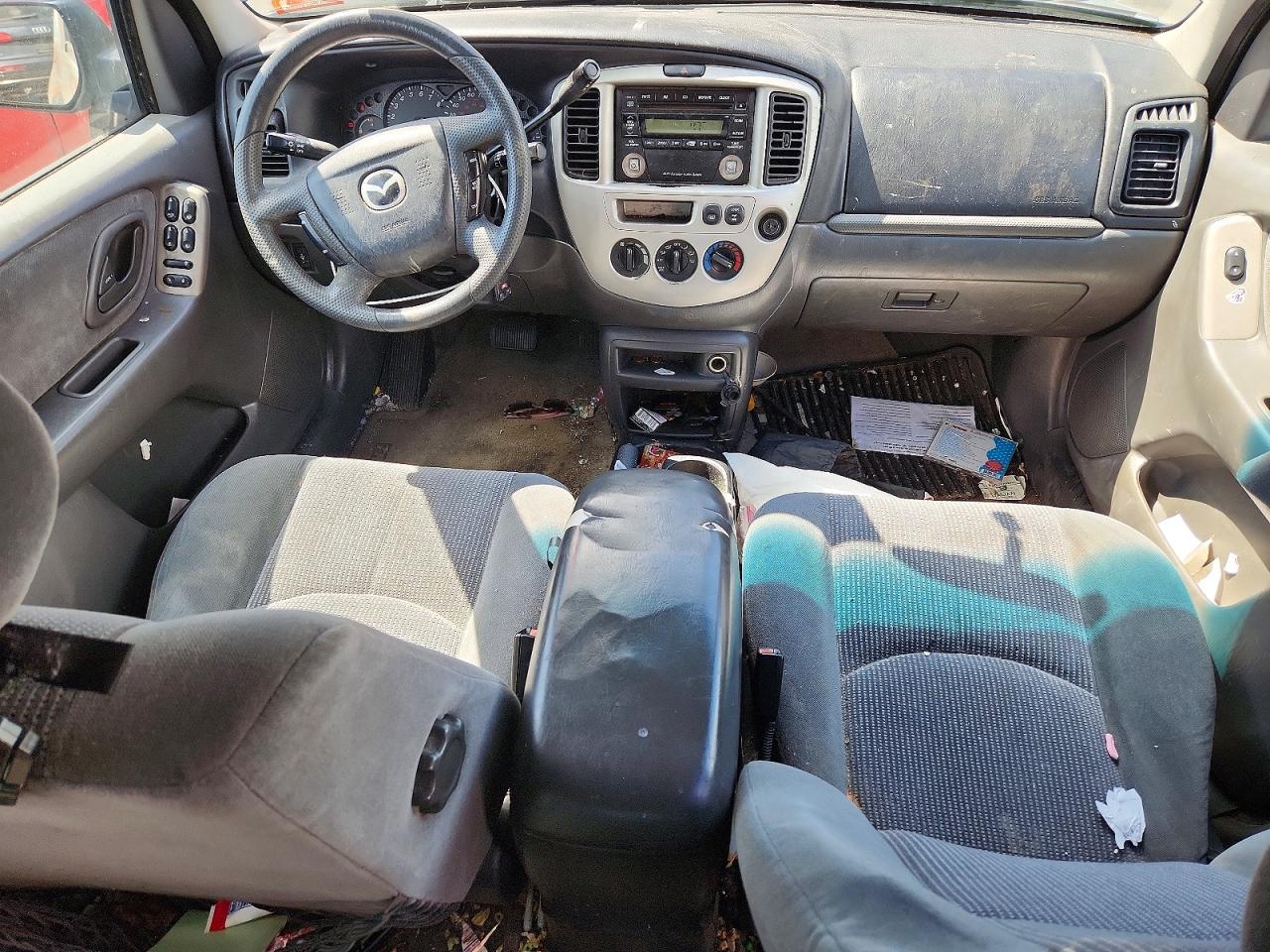 2003 Mazda Tribute Lx Зеленый vin: 4F2YZ94183KM18587