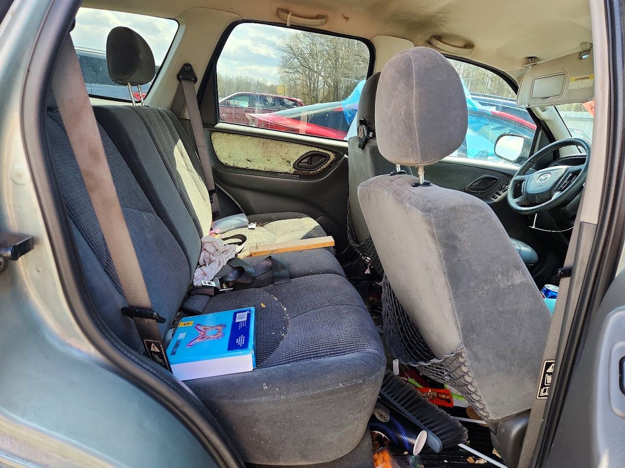 2003 Mazda Tribute Lx Зеленый vin: 4F2YZ94183KM18587