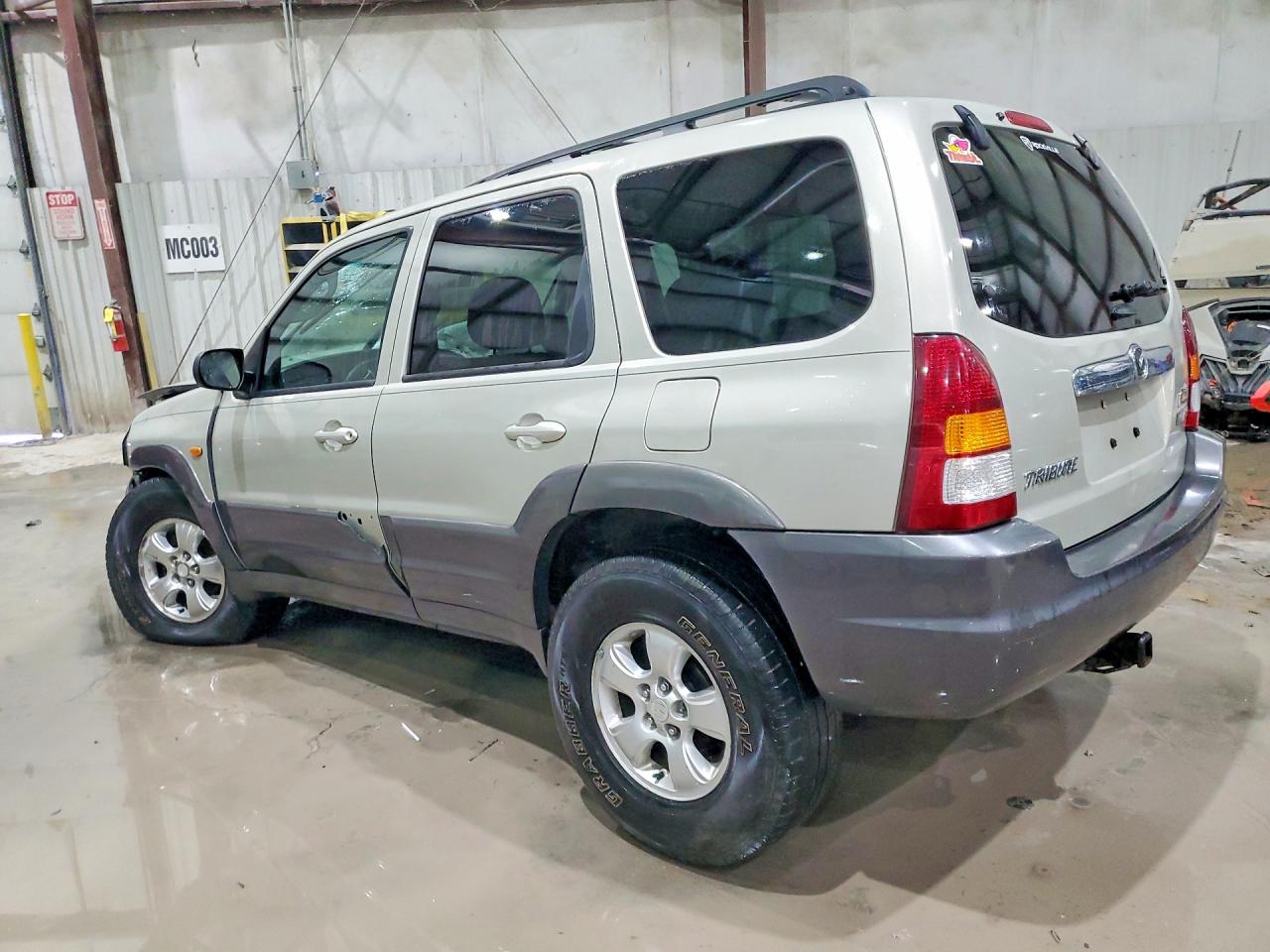 2003 Mazda Tribute Lx Beige vin: 4F2YZ94193KM56104