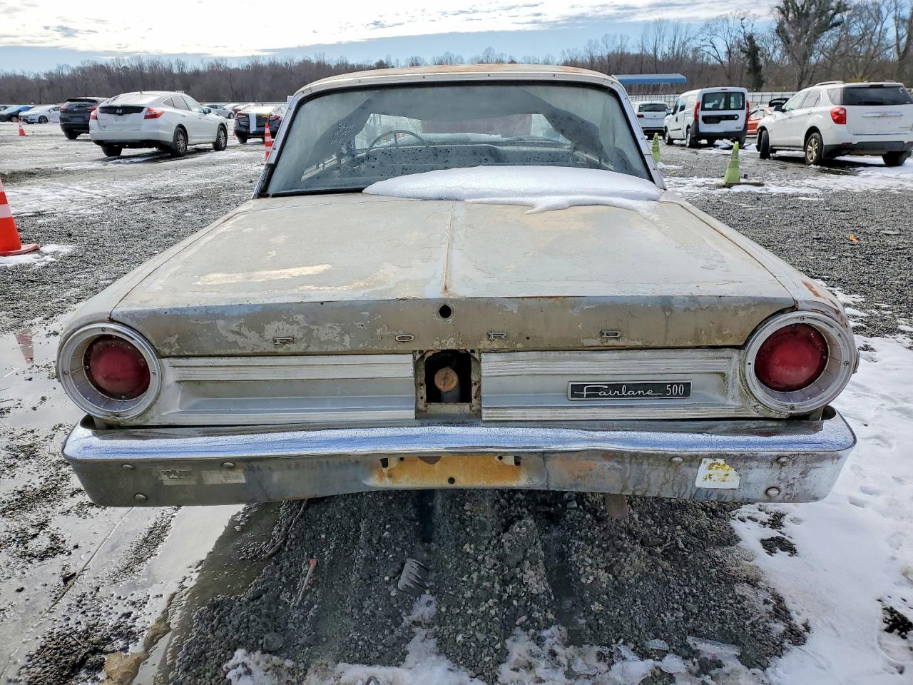 1964 Ford Fairlane Желто-коричневый vin: 4F43F2116315