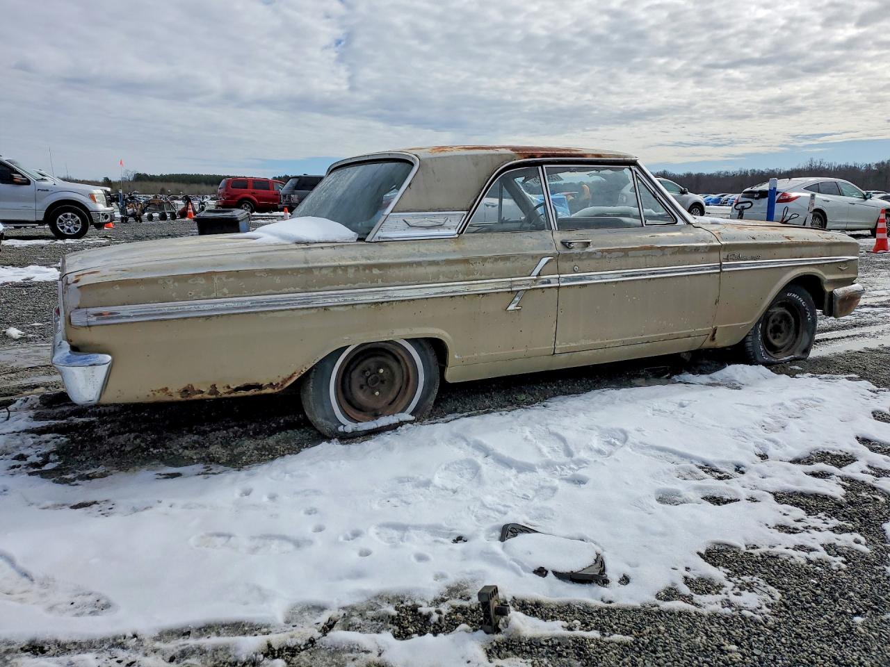 1964 Ford Fairlane Желто-коричневый vin: 4F43F2116315
