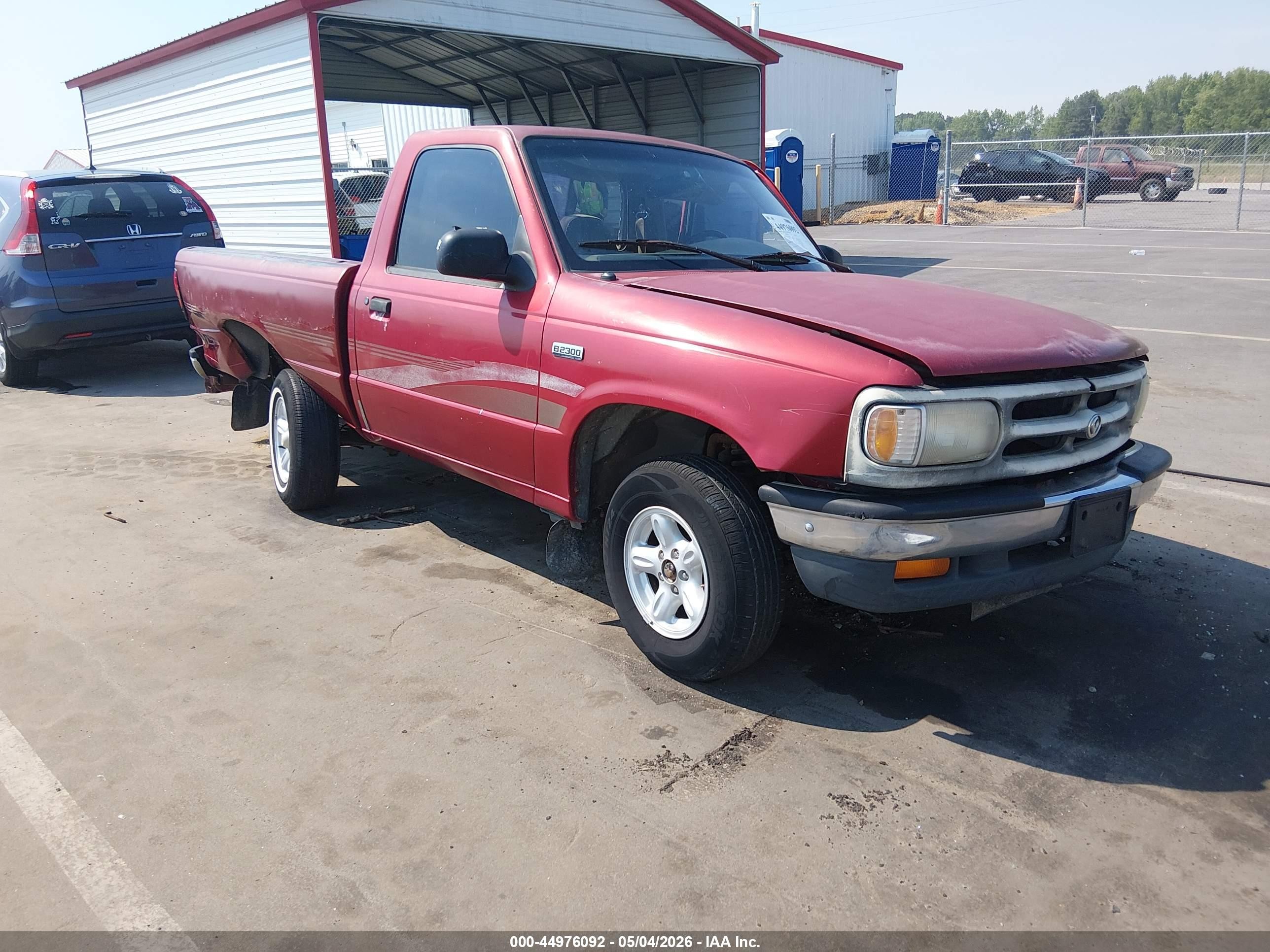 1997 Mazda B2300 Se Red vin: 4F4CR12A1VTM07336