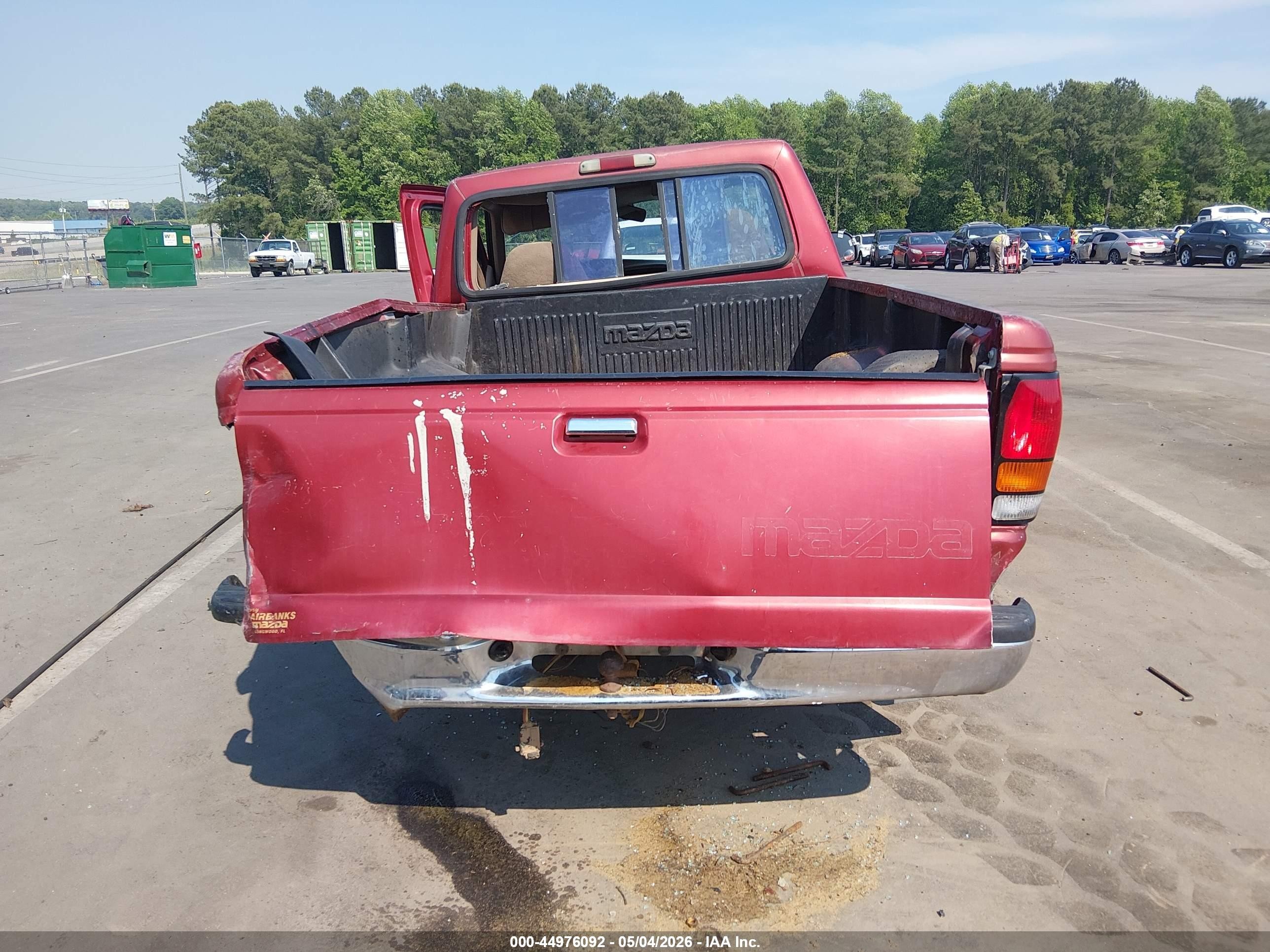 1997 Mazda B2300 Se Red vin: 4F4CR12A1VTM07336