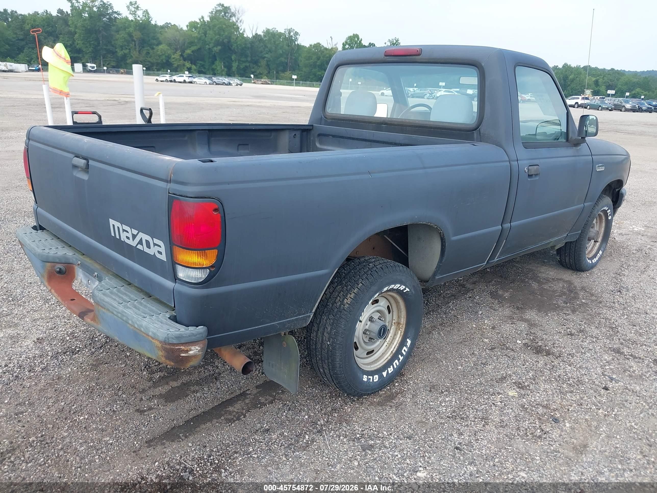 1994 Mazda B2300   Gray vin: 4F4CR12A2RTM23261