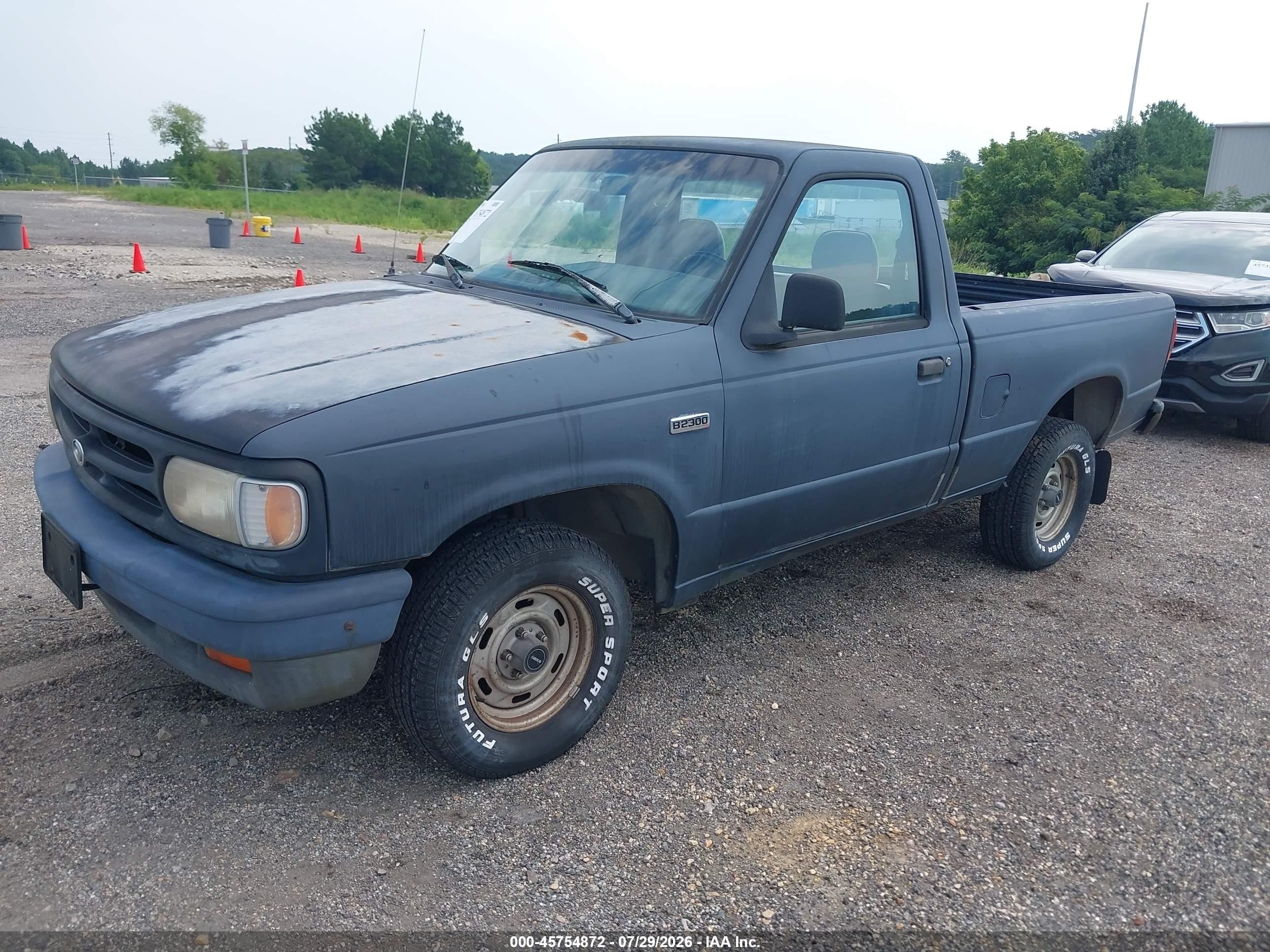 1994 Mazda B2300   Gray vin: 4F4CR12A2RTM23261