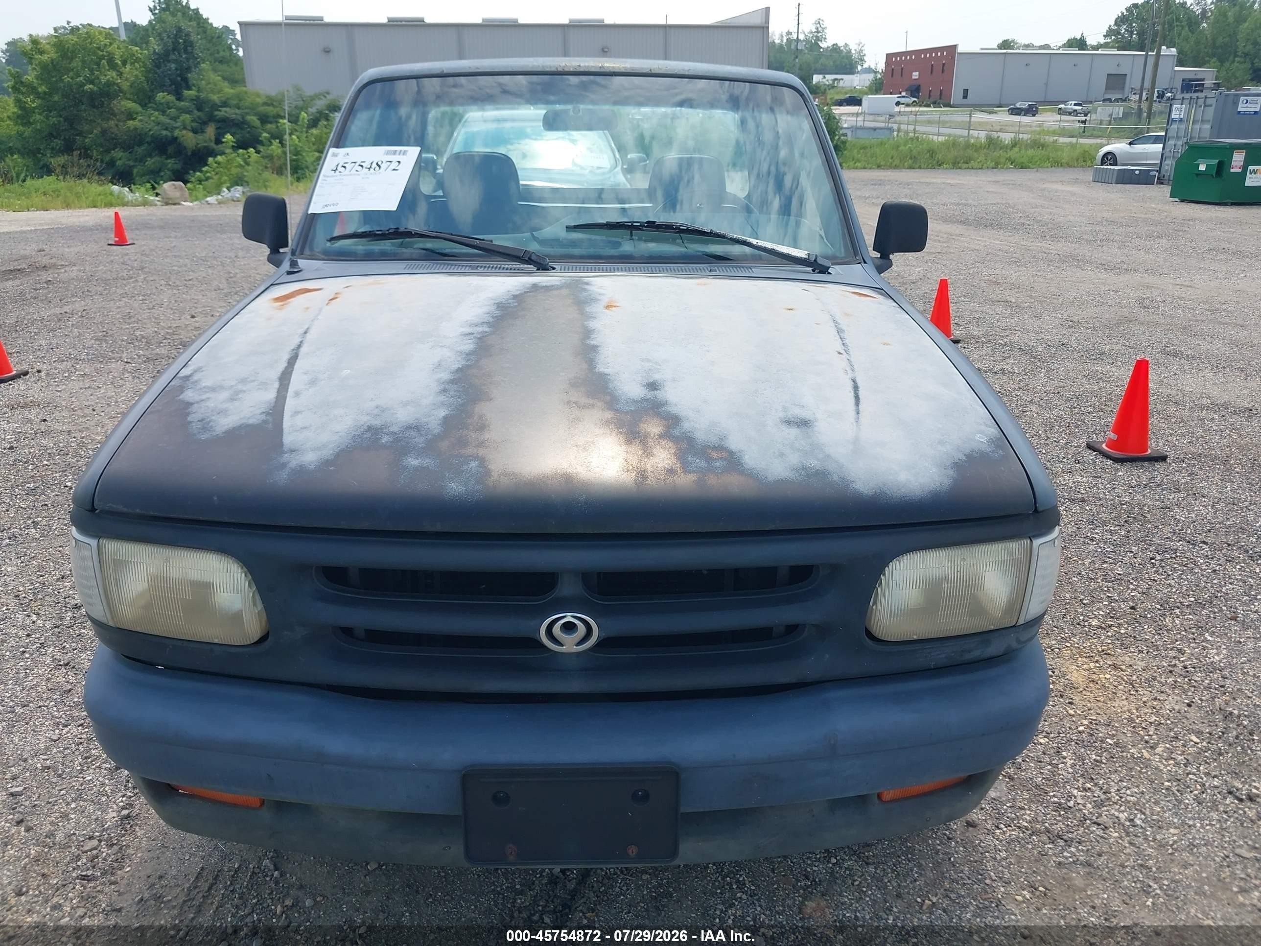 1994 Mazda B2300   Gray vin: 4F4CR12A2RTM23261