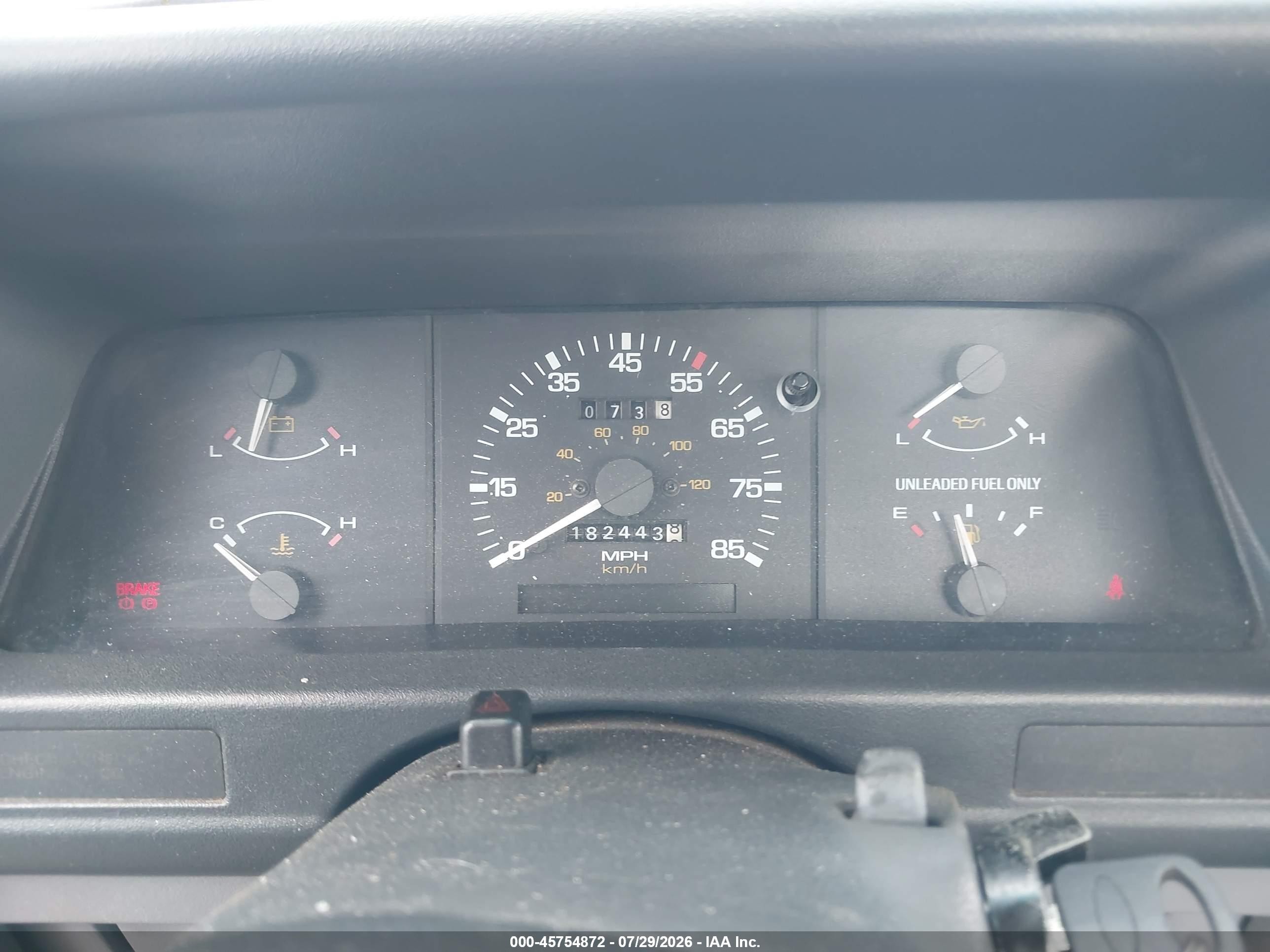 1994 Mazda B2300   Gray vin: 4F4CR12A2RTM23261