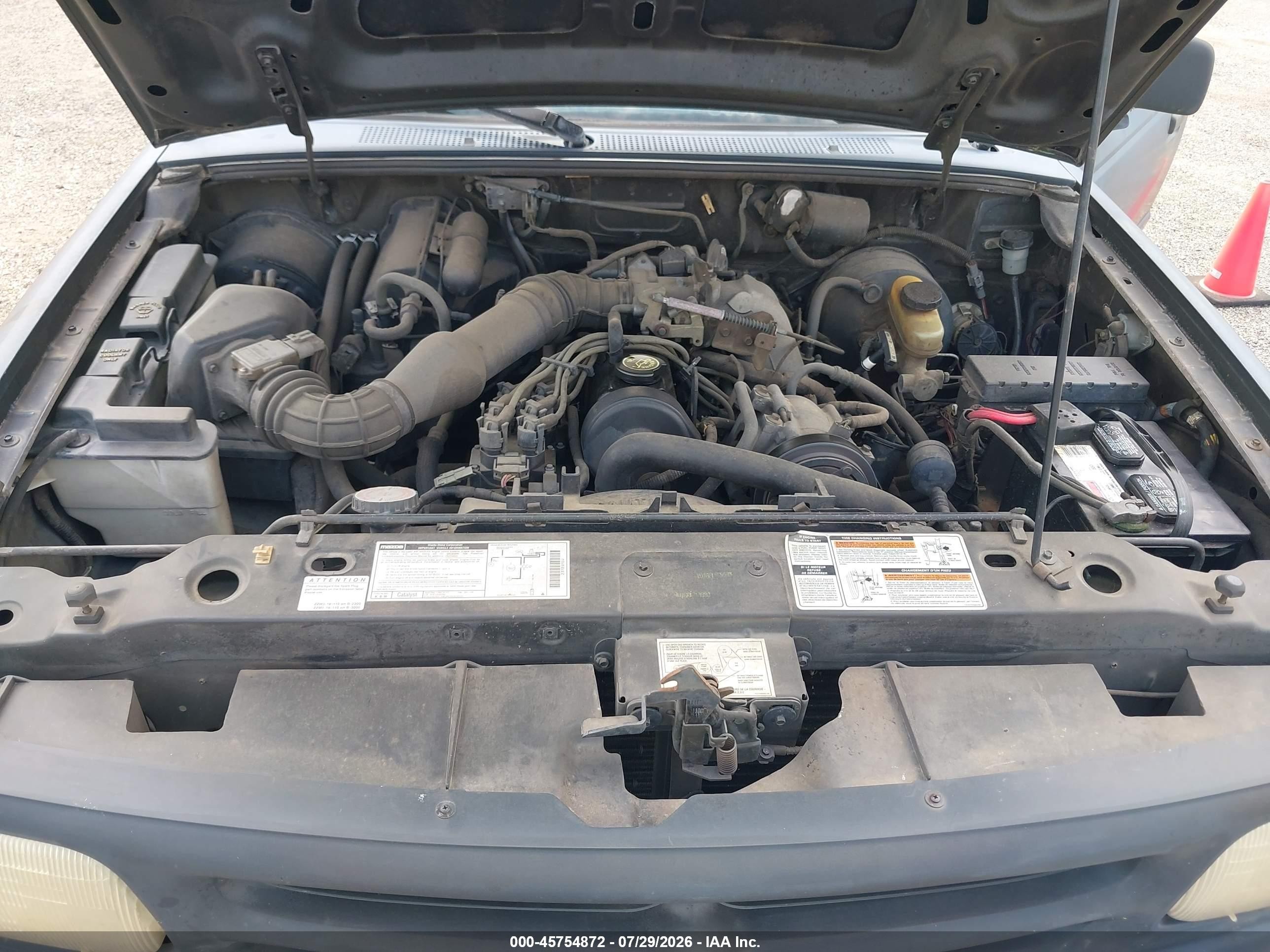 1994 Mazda B2300   Gray vin: 4F4CR12A2RTM23261