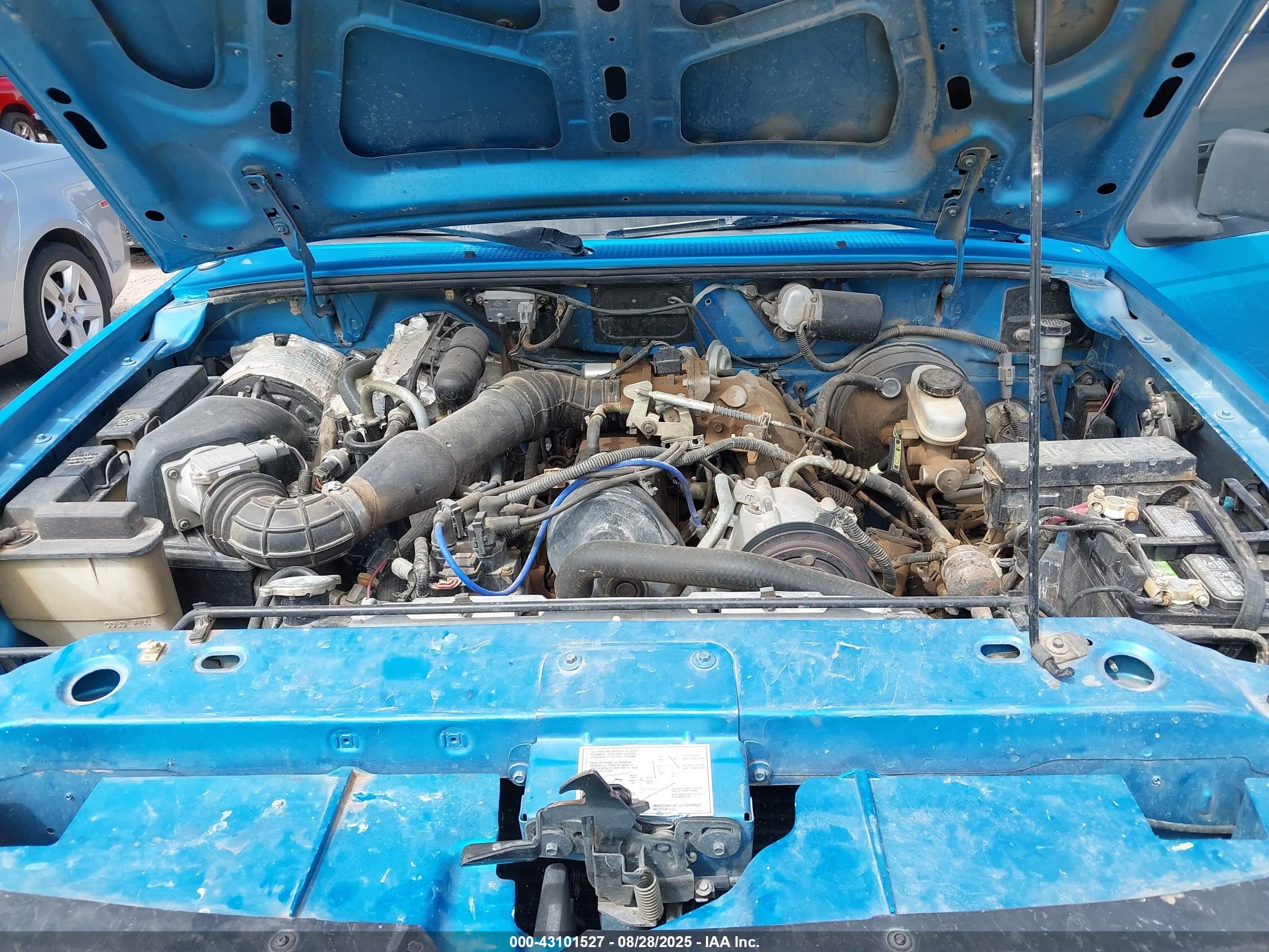 1994 Mazda B2300   Синий vin: 4F4CR12A2RTN10965