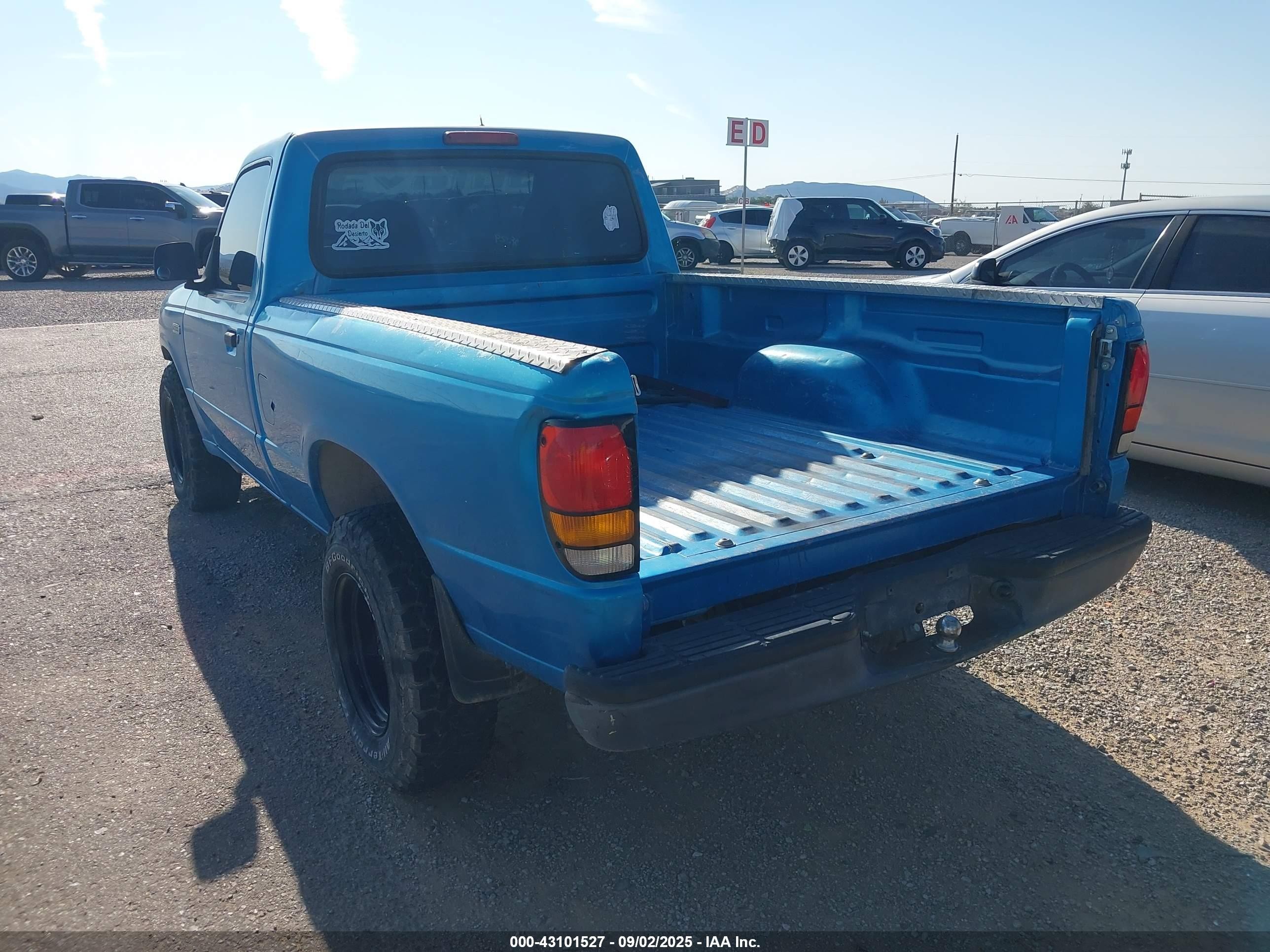 1994 Mazda B2300   Синий vin: 4F4CR12A2RTN10965