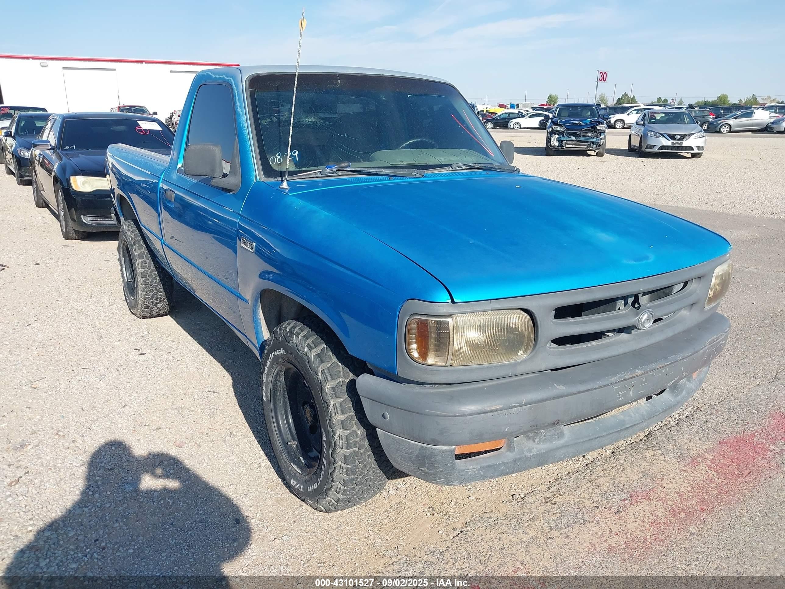 1994 Mazda B2300   Blue vin: 4F4CR12A2RTN10965
