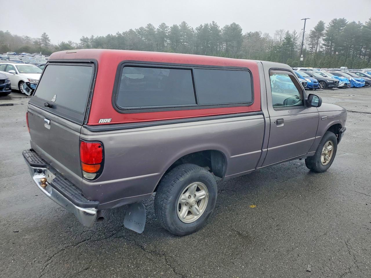 1997 Mazda B2300 Cab Plus Серый vin: 4F4CR12A2VTM29667