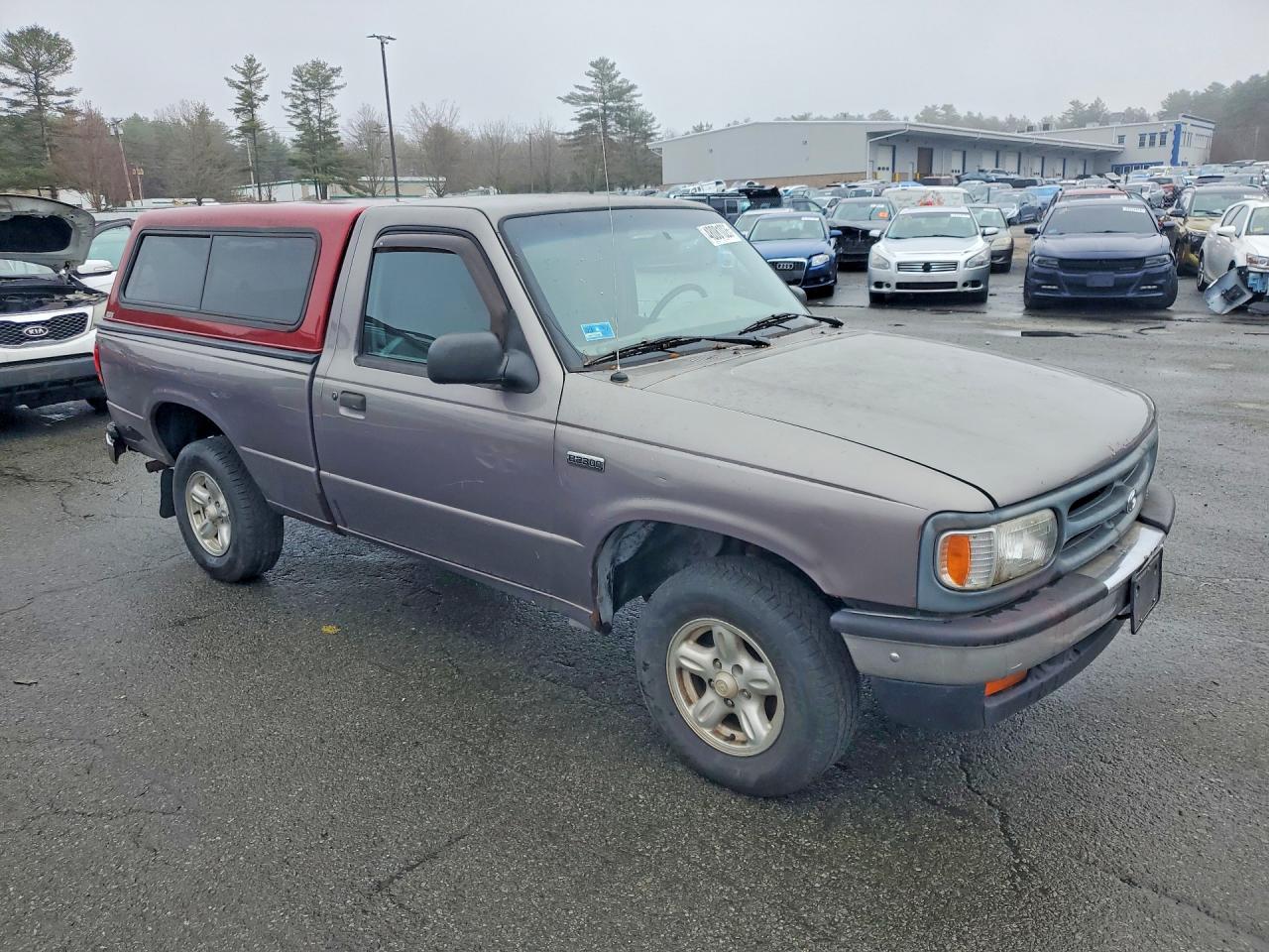 1997 Mazda B2300 Cab Plus Серый vin: 4F4CR12A2VTM29667