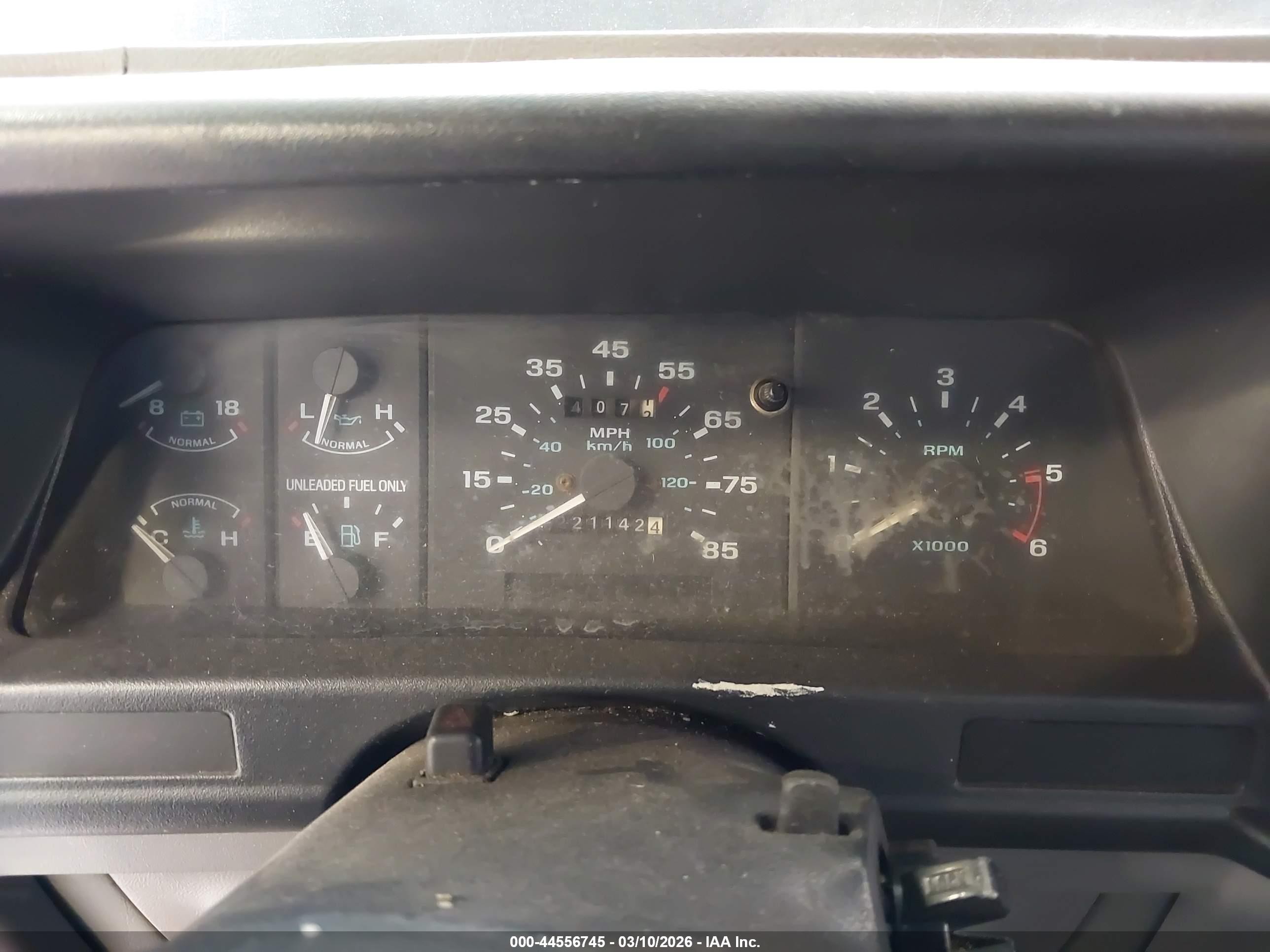 1994 Mazda B2300   Черный vin: 4F4CR12A3RTM30350