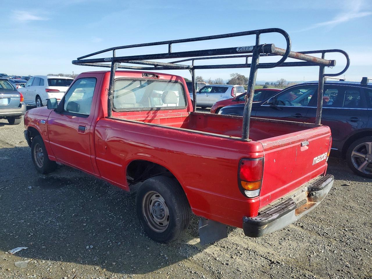 1994 Mazda B2300 Red vin: 4F4CR12A3RTM96199