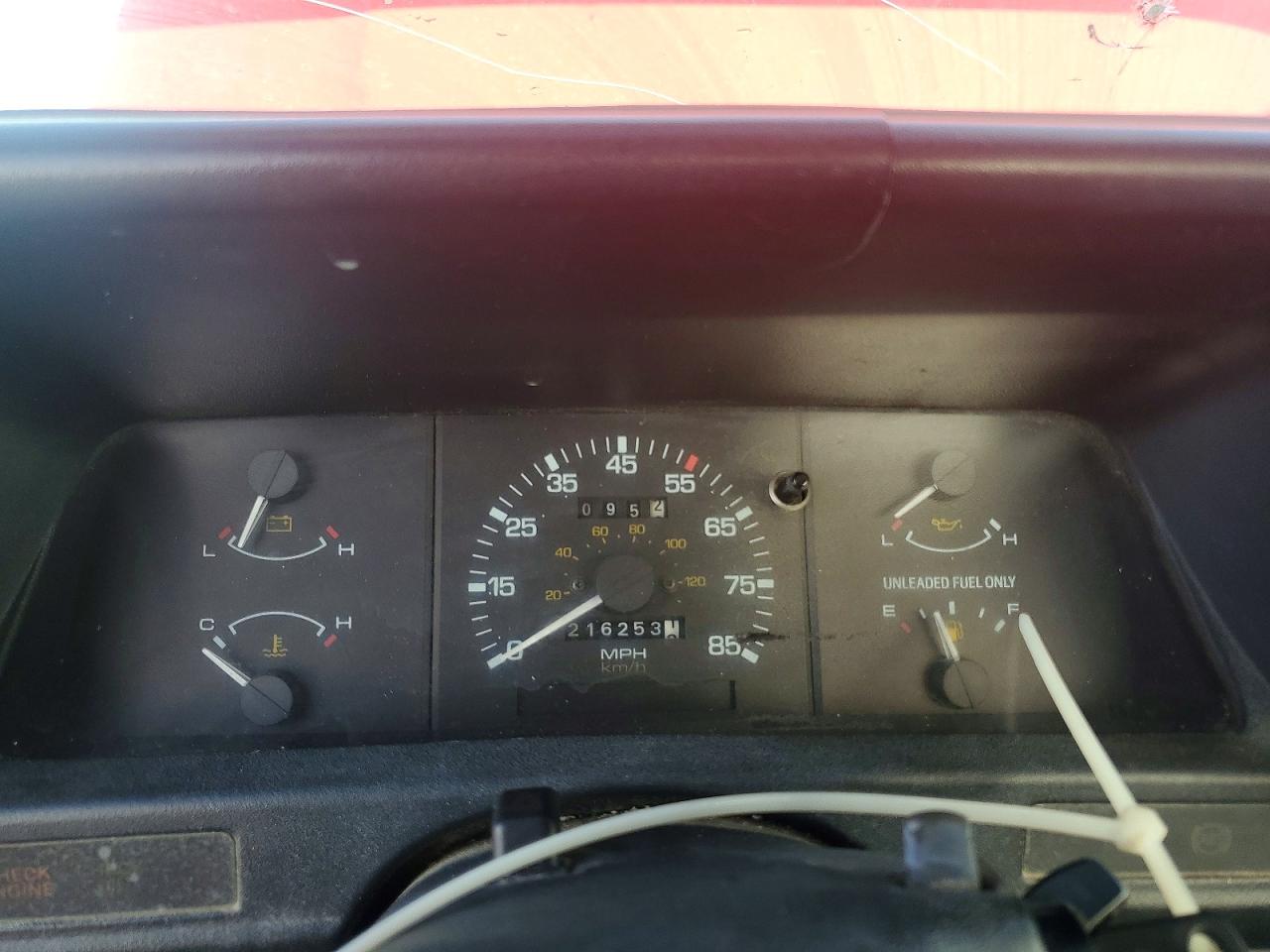 1994 Mazda B2300 Red vin: 4F4CR12A3RTM96199