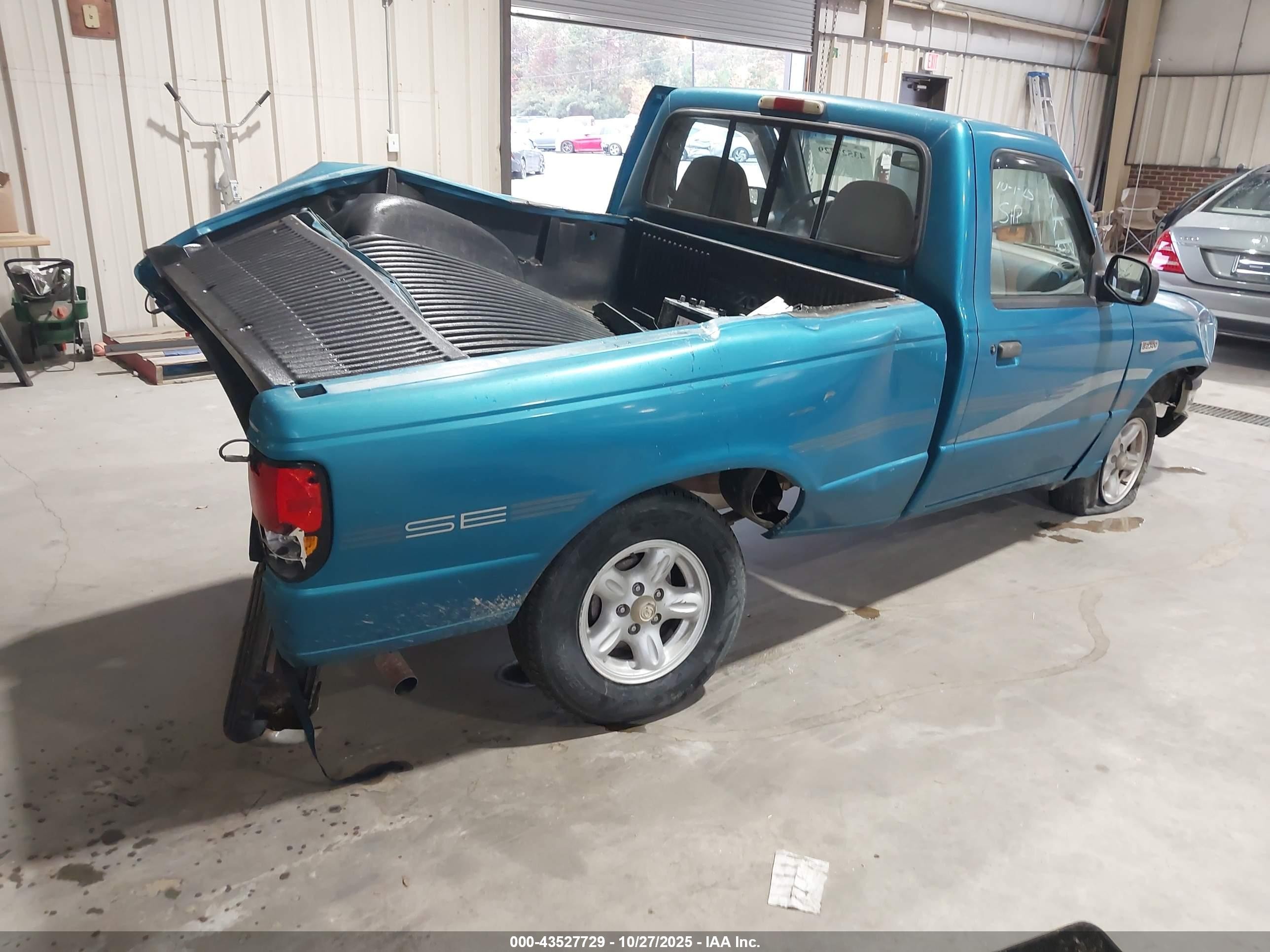 1996 Mazda B2300   Light Blue vin: 4F4CR12A3TTM08498