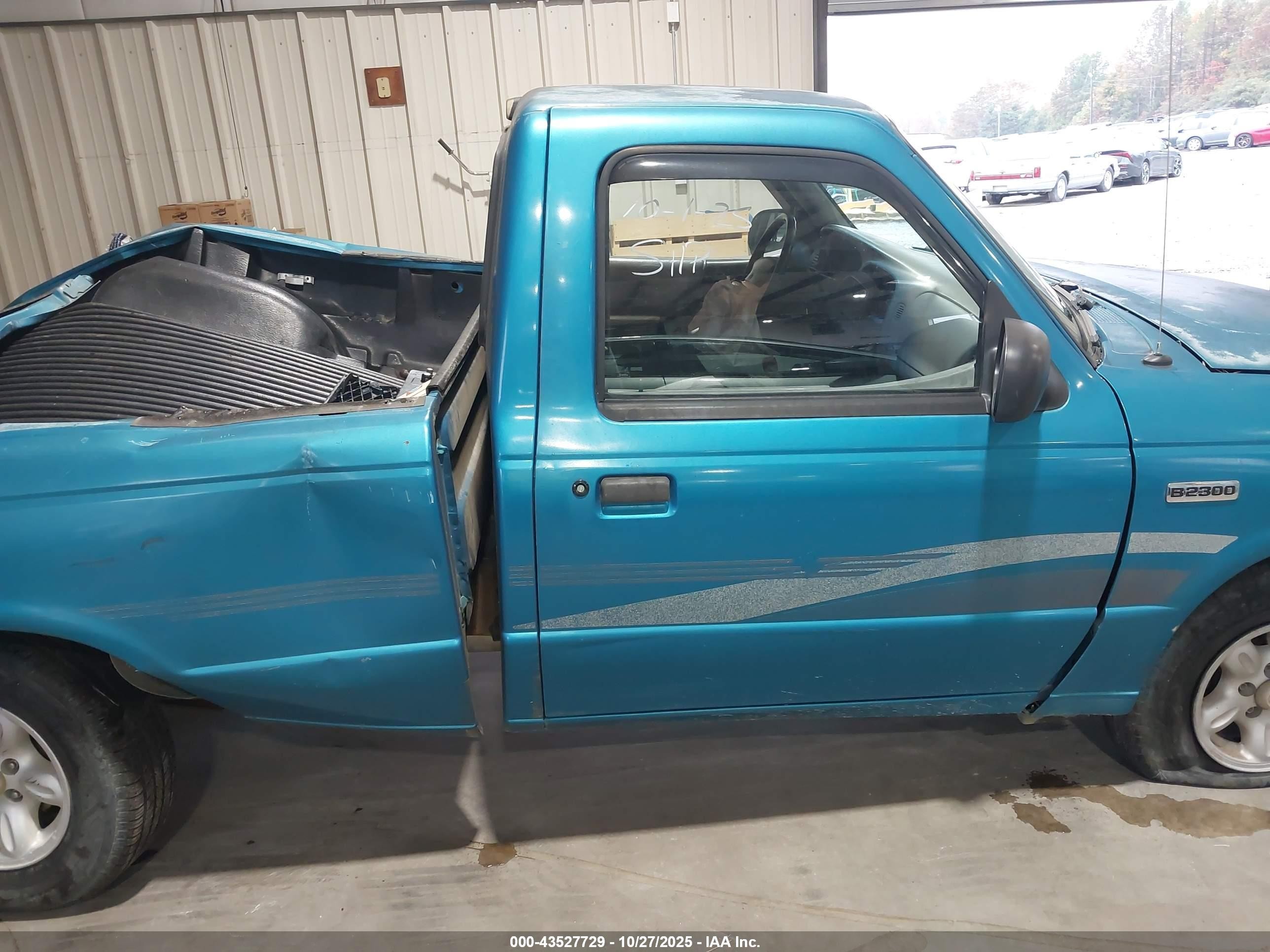 1996 Mazda B2300   Light Blue vin: 4F4CR12A3TTM08498