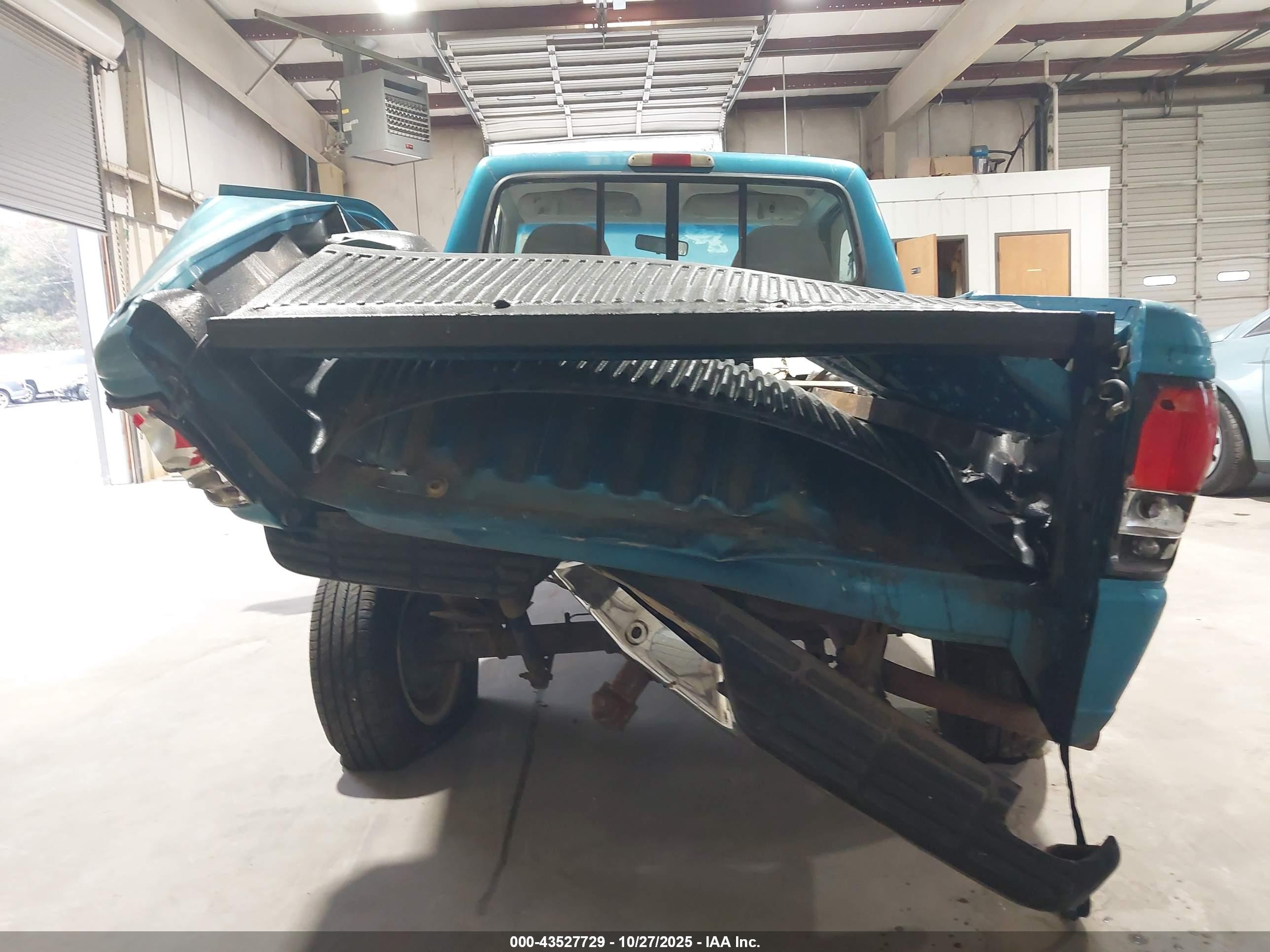 1996 Mazda B2300   Light Blue vin: 4F4CR12A3TTM08498