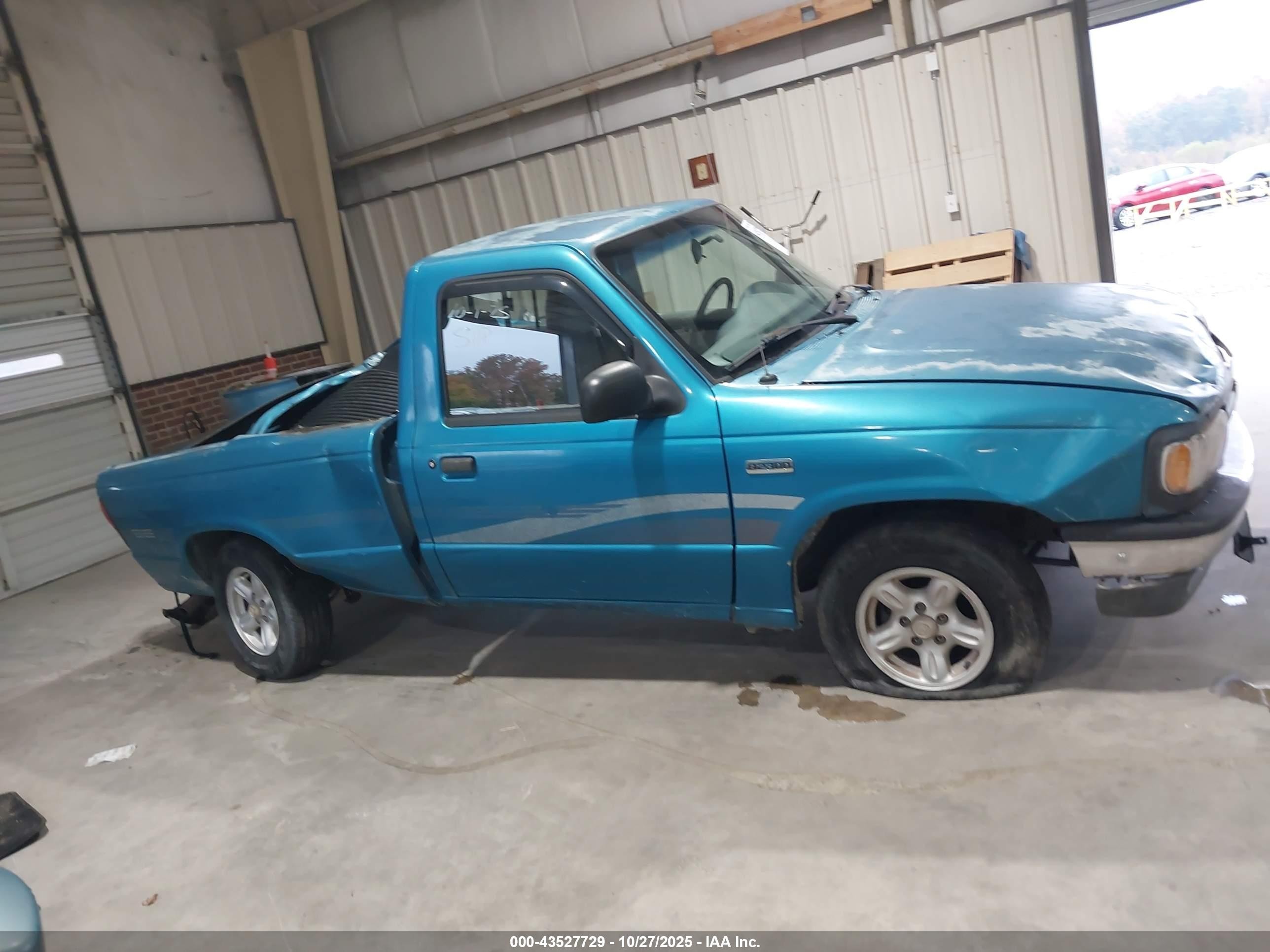 1996 Mazda B2300   Light Blue vin: 4F4CR12A3TTM08498