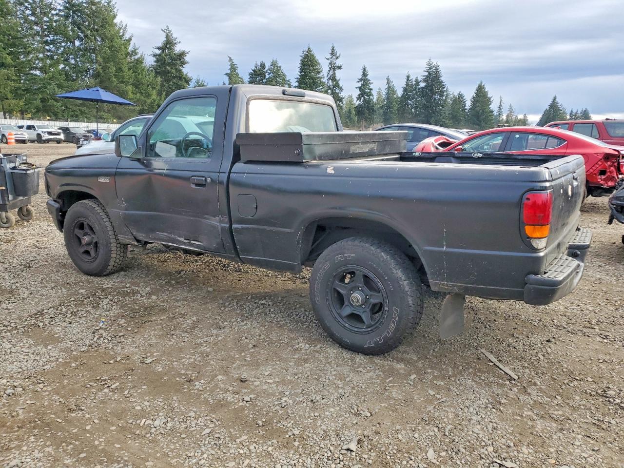 1994 Mazda B2300 Черный vin: 4F4CR12A4RTM19311