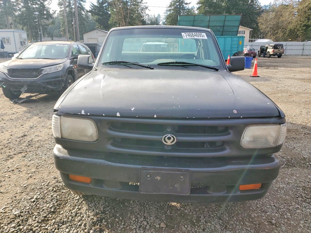 1994 Mazda B2300 Черный vin: 4F4CR12A4RTM19311