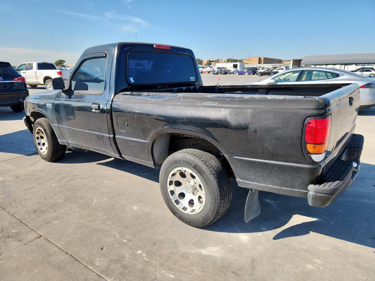 1994 Mazda B2300 Black vin: 4F4CR12A4RTM80349