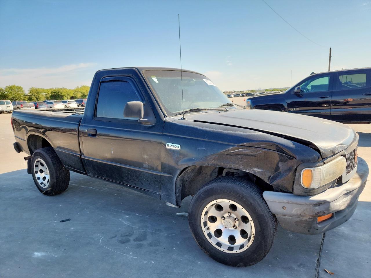 1994 Mazda B2300 Black vin: 4F4CR12A4RTM80349