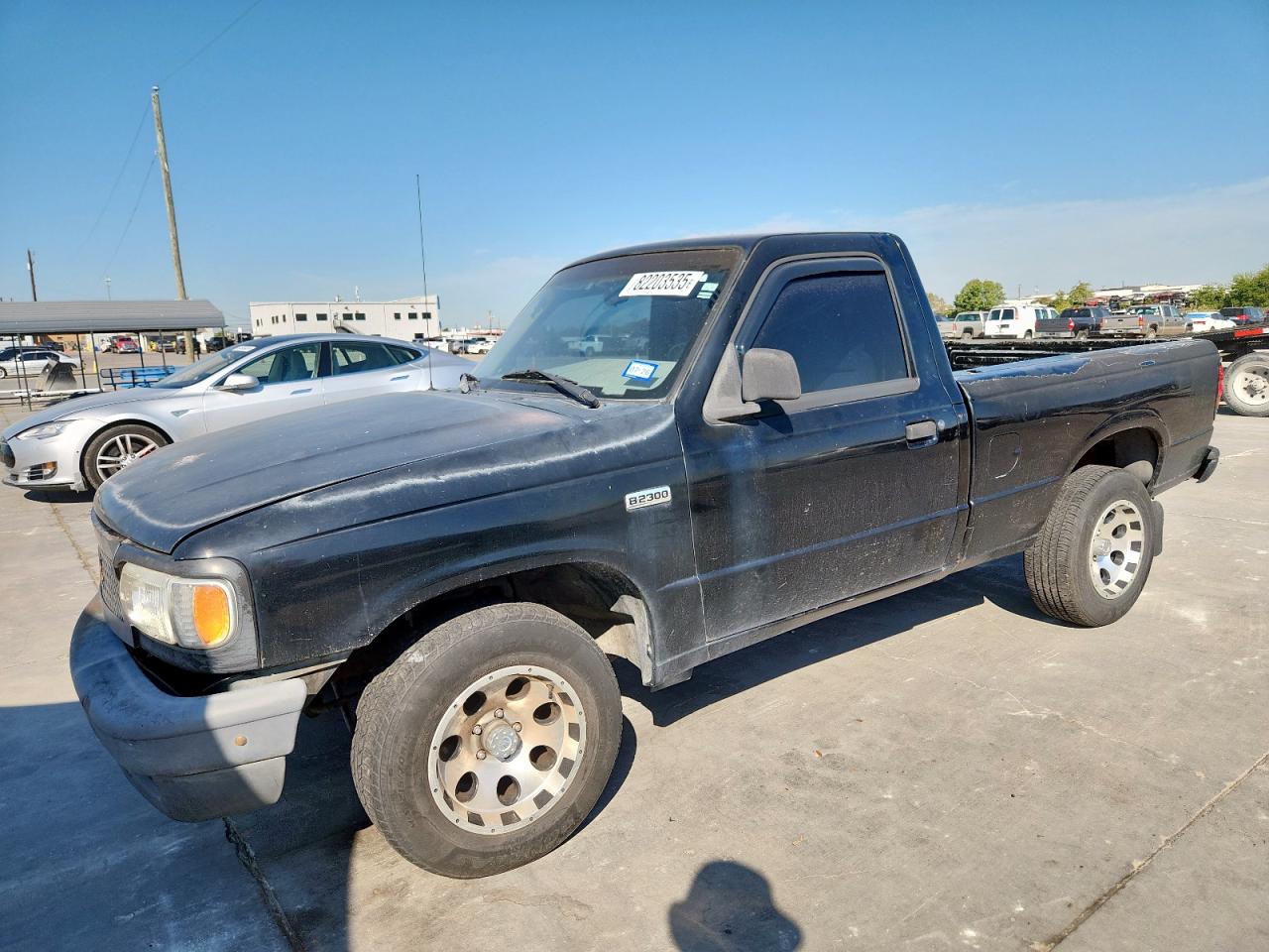 1994 Mazda B2300 Black vin: 4F4CR12A4RTM80349