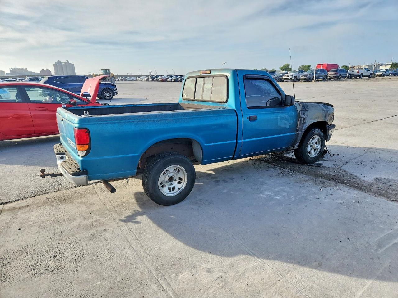 1996 Mazda B2300 Бирюзовый vin: 4F4CR12A4TTM06050