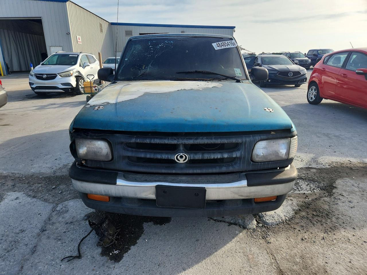 1996 Mazda B2300 Бирюзовый vin: 4F4CR12A4TTM06050