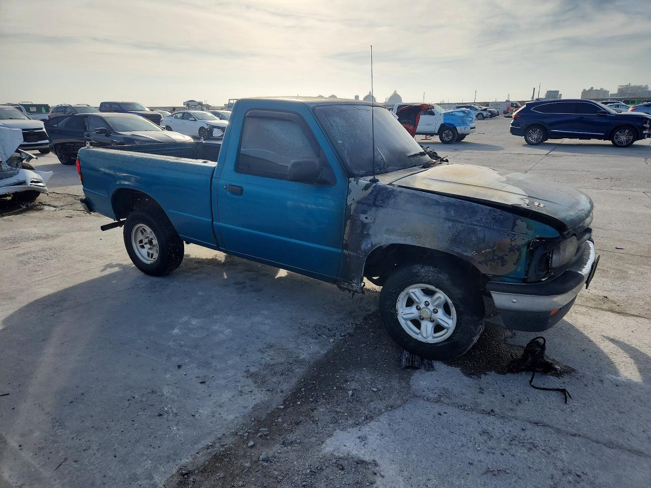 1996 Mazda B2300 Бирюзовый vin: 4F4CR12A4TTM06050