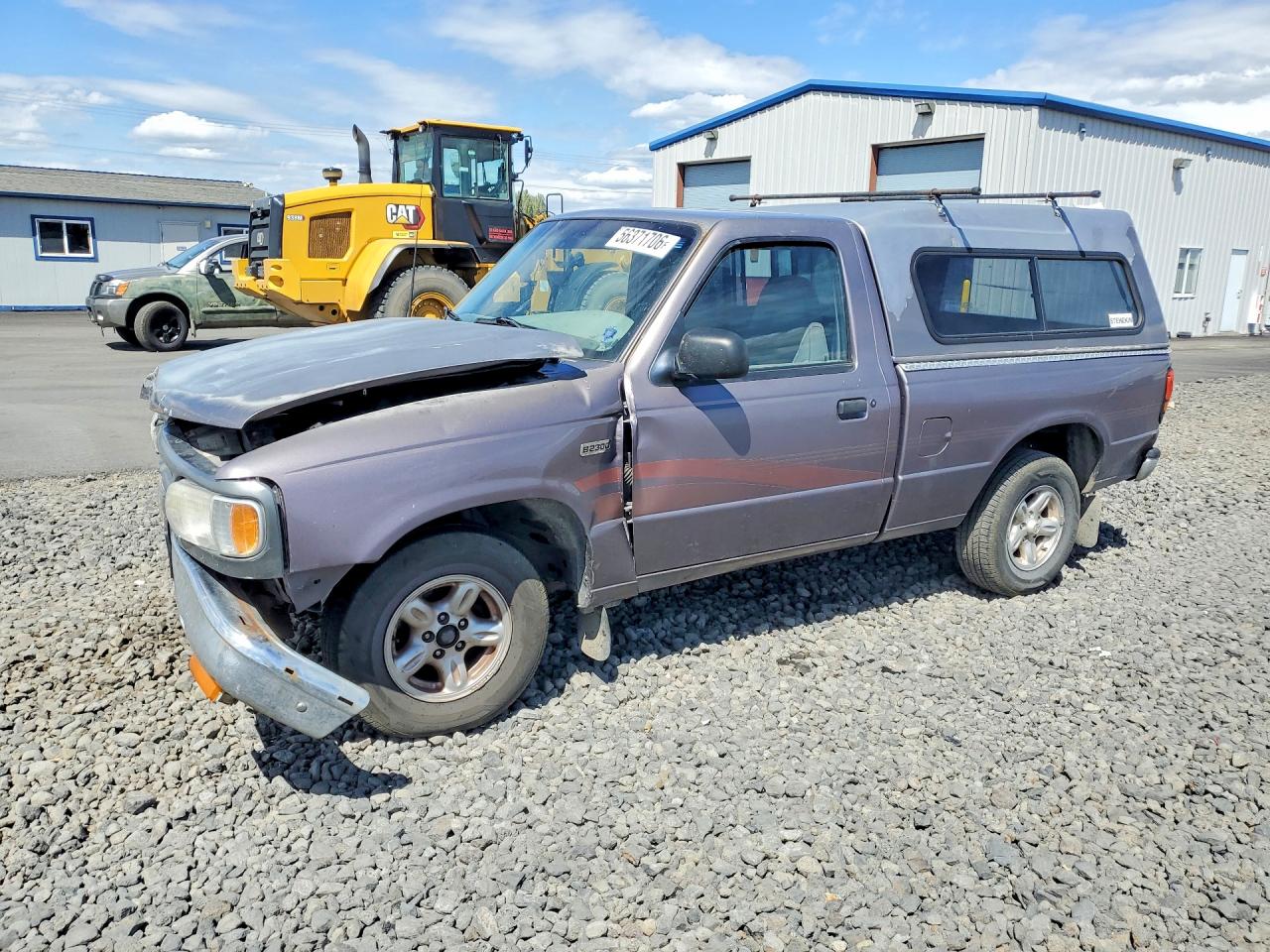 1997 Mazda B2300 Серый vin: 4F4CR12A4VTM19321